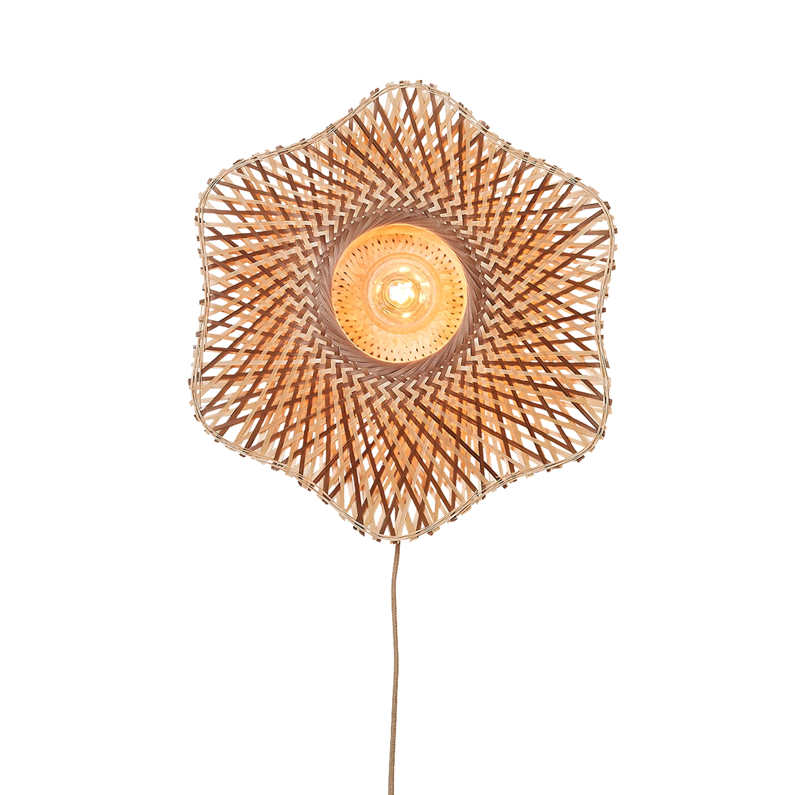 Wandlamp Madura (44cm) Naturel
