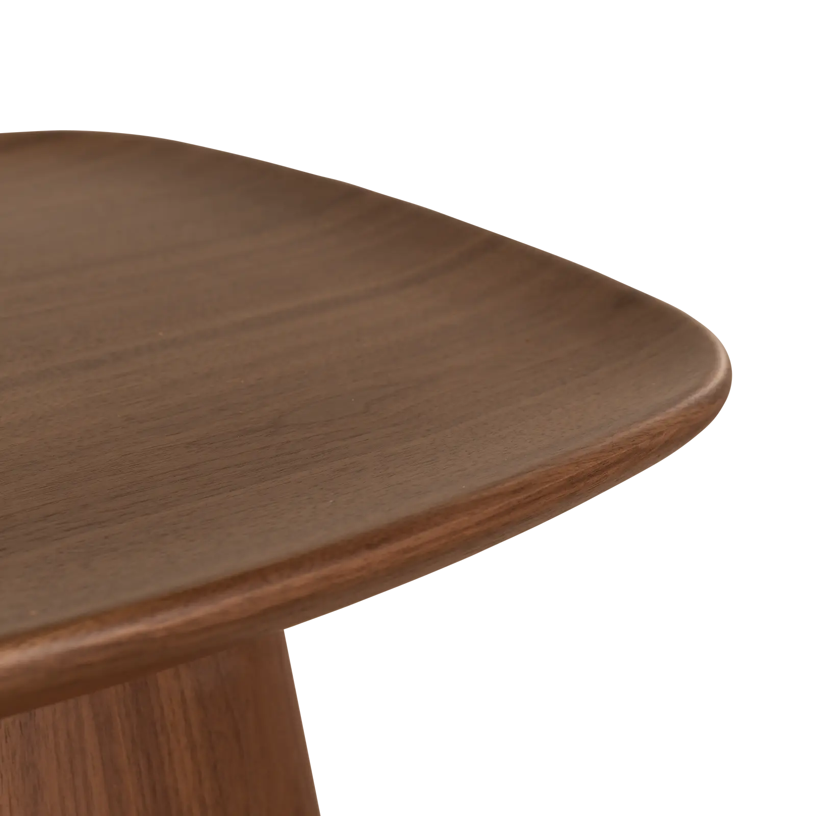 Salontafel Calum - vierkant 50x50 cm - Walnoot
