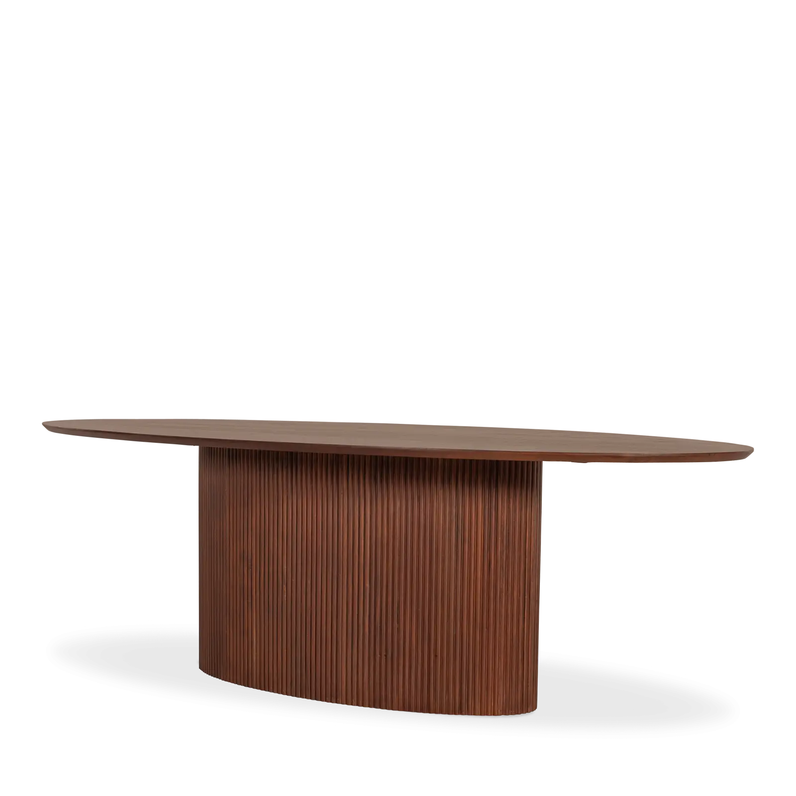 SALE: Eettafel Castana - ovaal 240x115 cm - Bruin - OP=OP!