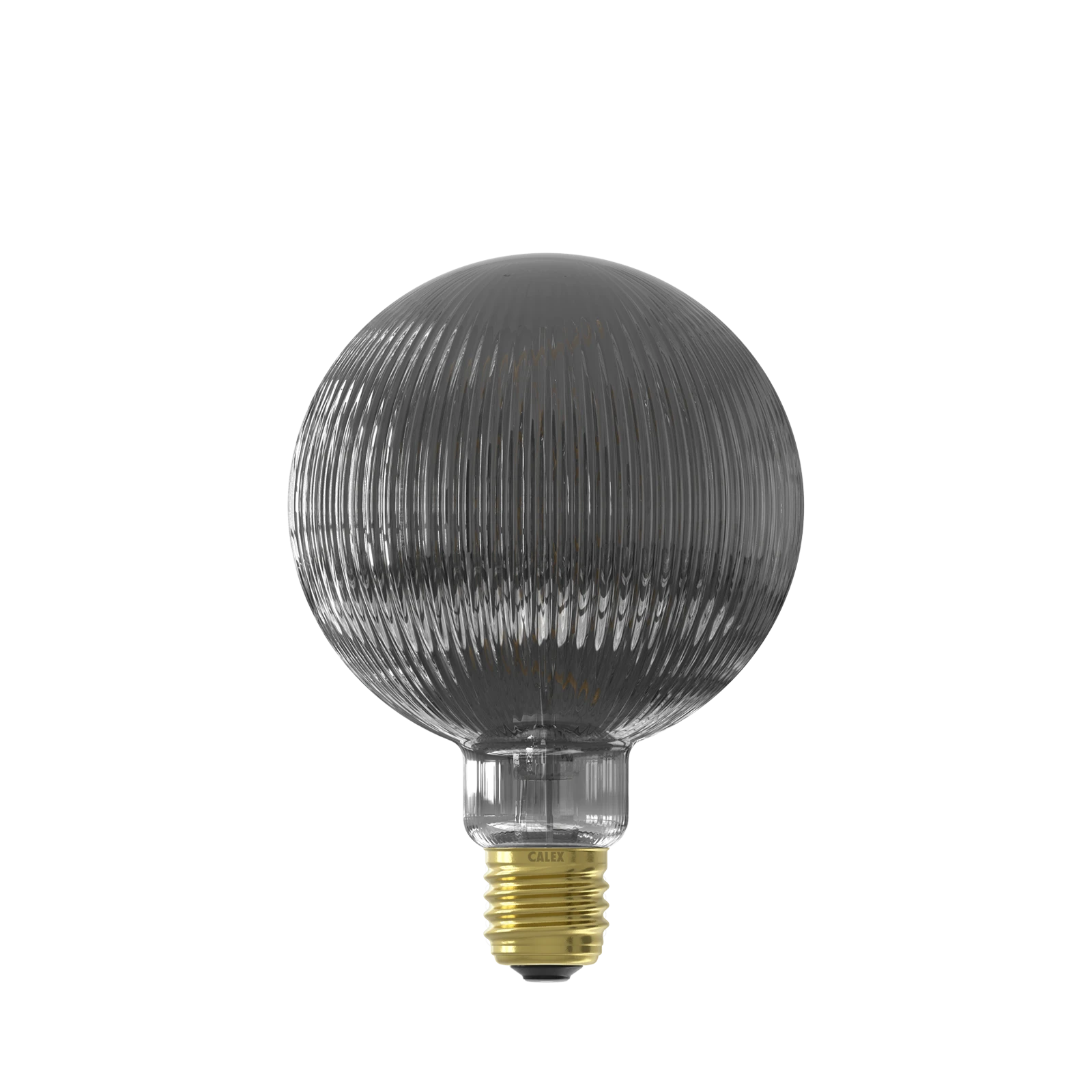 Lichtbron Nantes bol (175x125mm) bruin E27