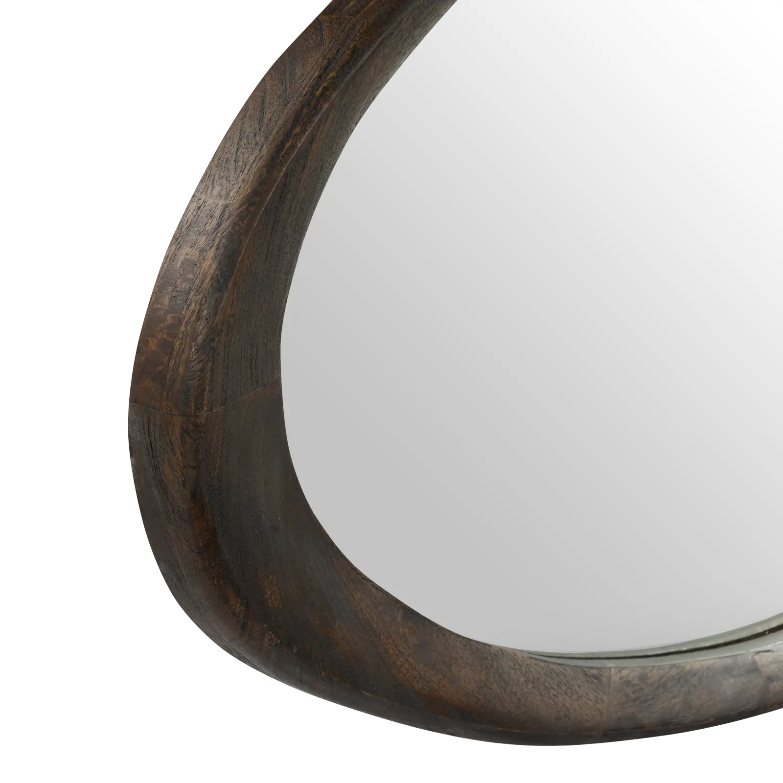 Spiegel Bibi - Medium - 60x100 cm - Mangohout Cacao Bruin