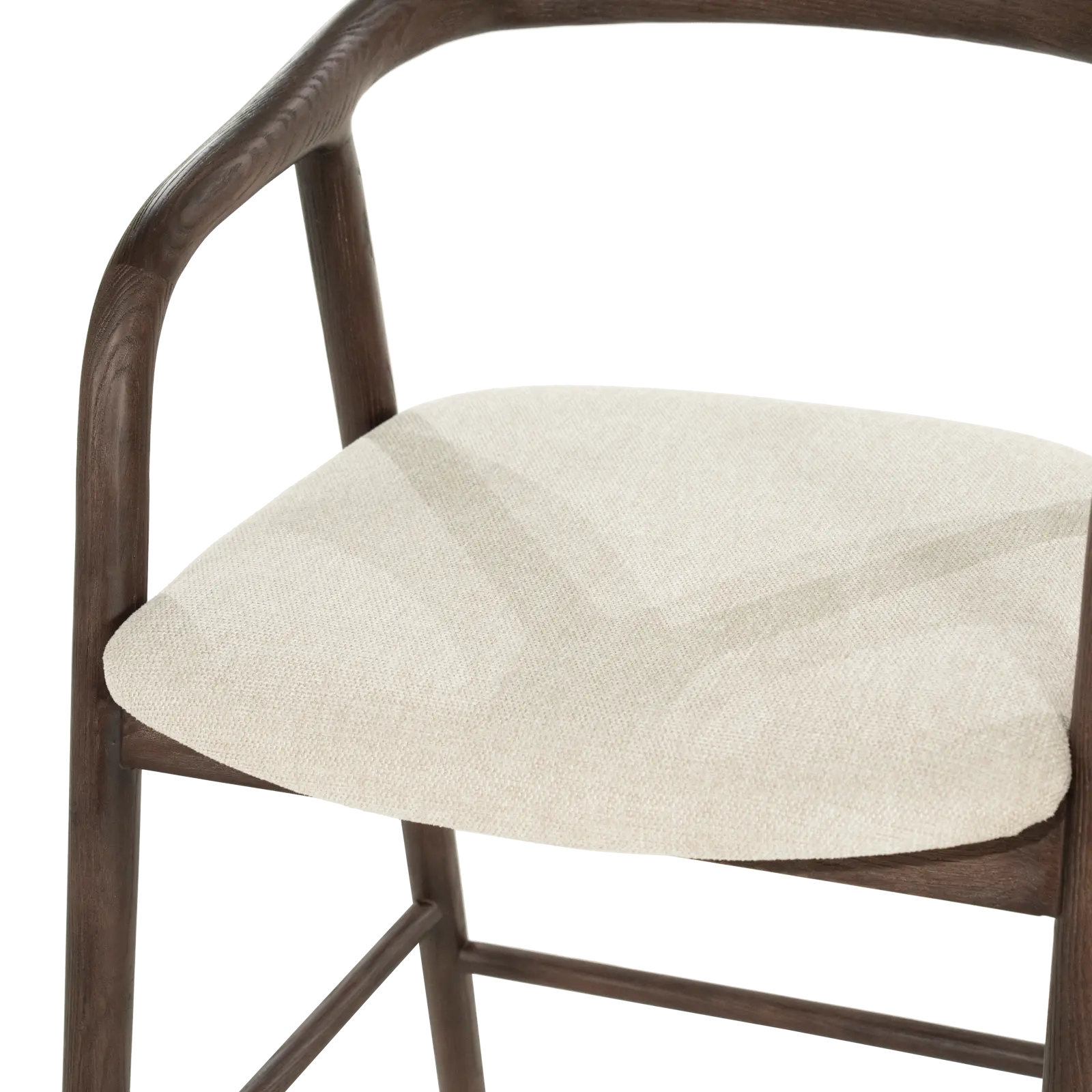Barstoel Rayven - zithoogte 65 cm - Essenhout Bruin
