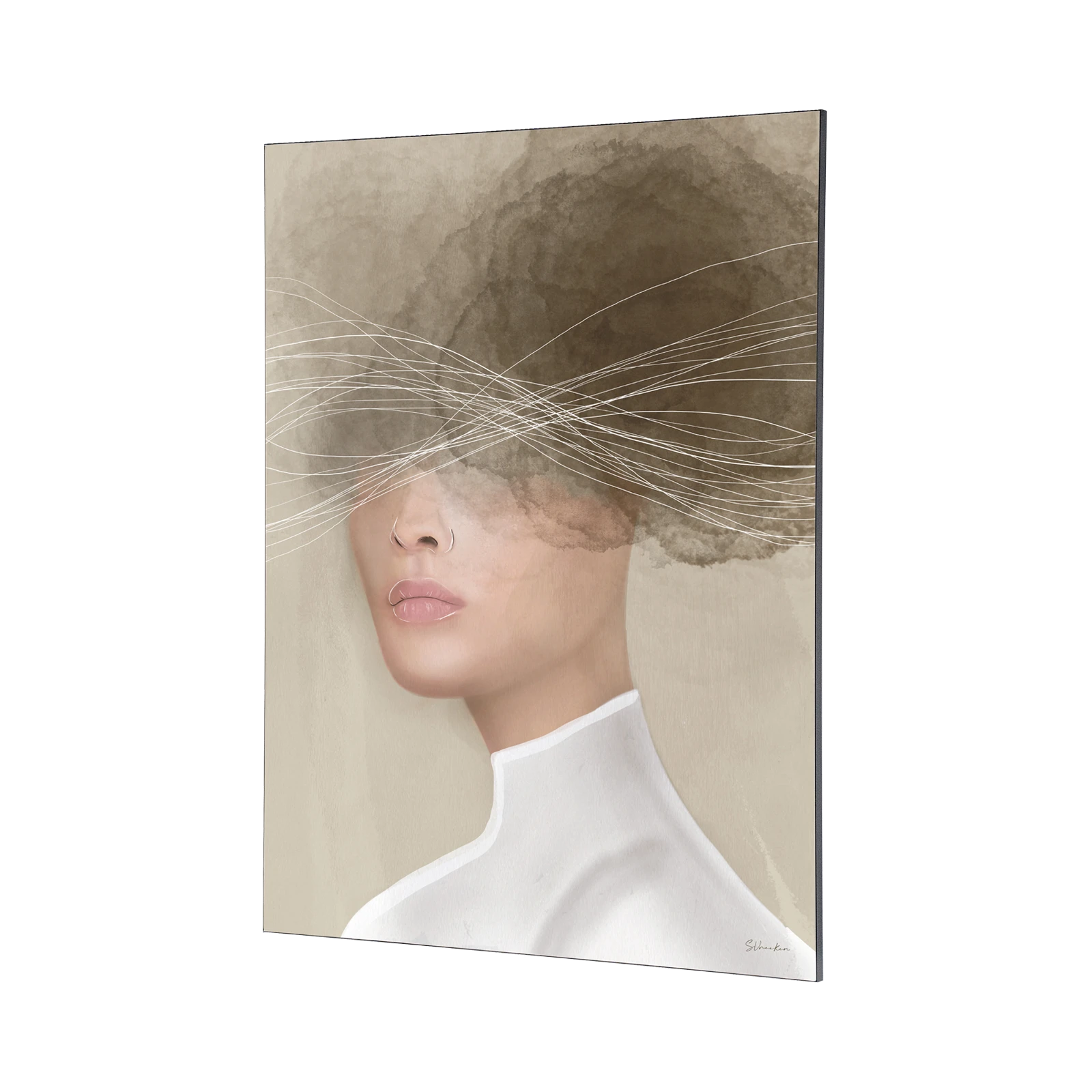 Wanddecoratie 145x110 Mood Cloud (medium)