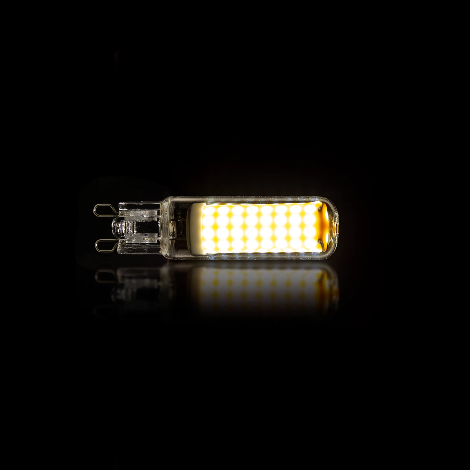 Lichtbron LED GU10 dimbaar - Transparant Glas