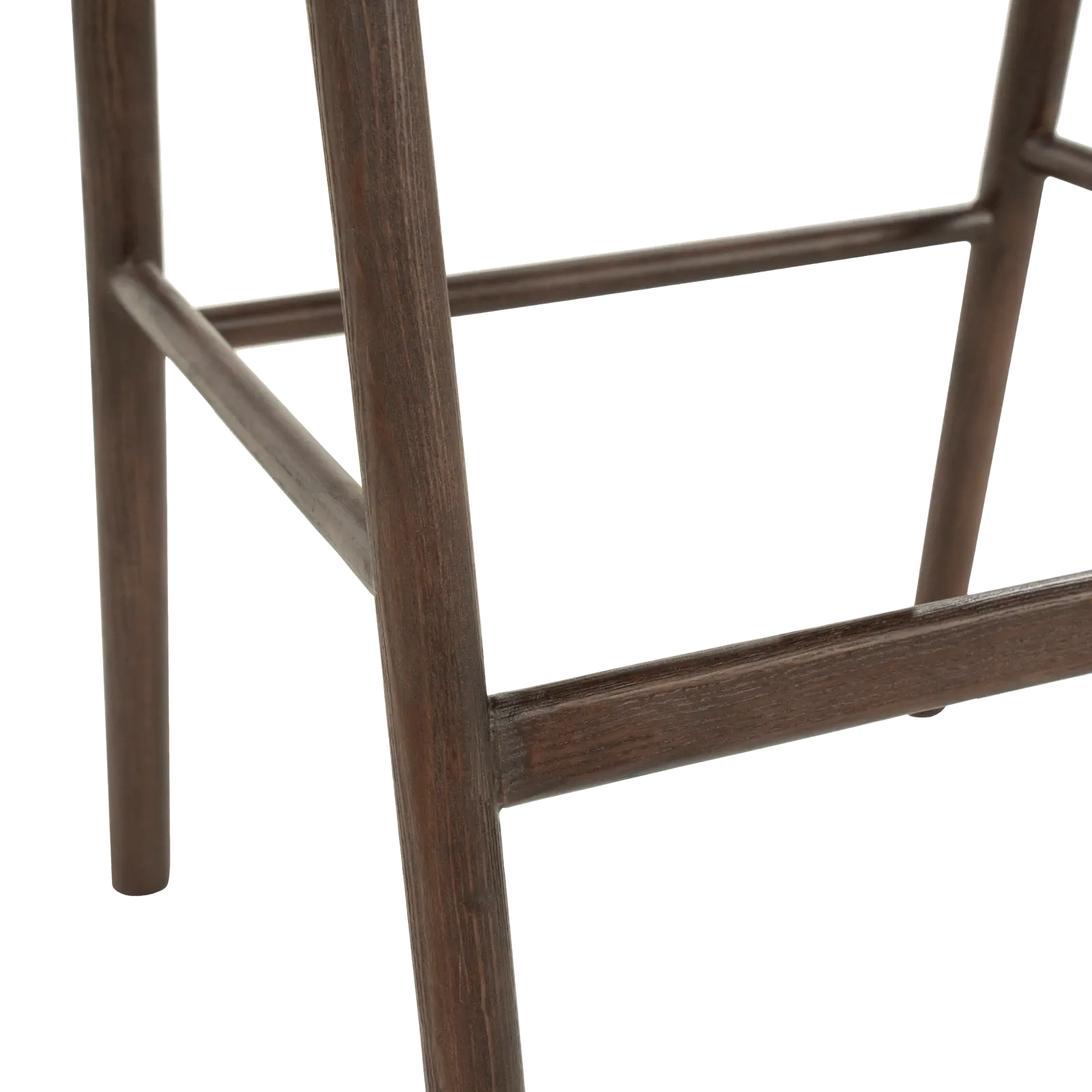 Barstoel Rayven - zithoogte 75 cm - Essenhout Bruin