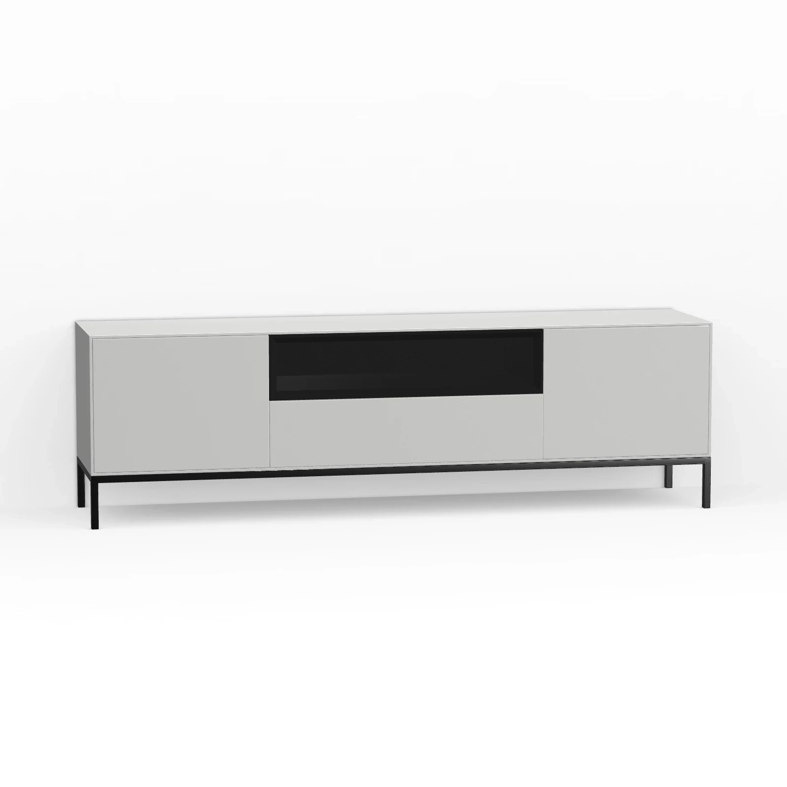 TV Meubel Tele Grey 180cm Poot