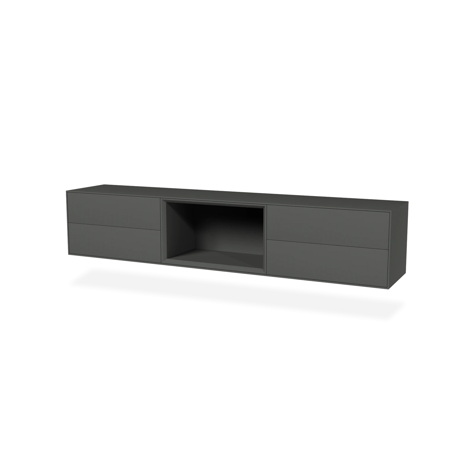 TV Meubel Traffic Grey 200cm Zwevend