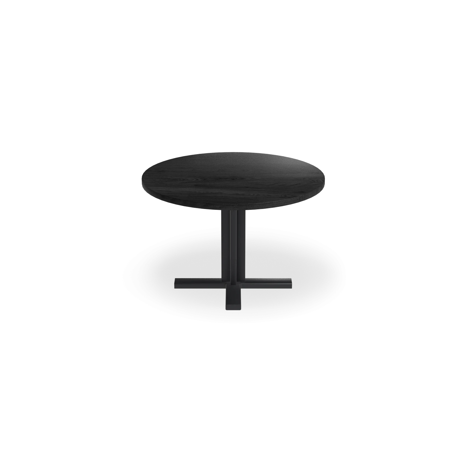 Eettafel Kolos - Rond Eiken Black Sky (120cm)