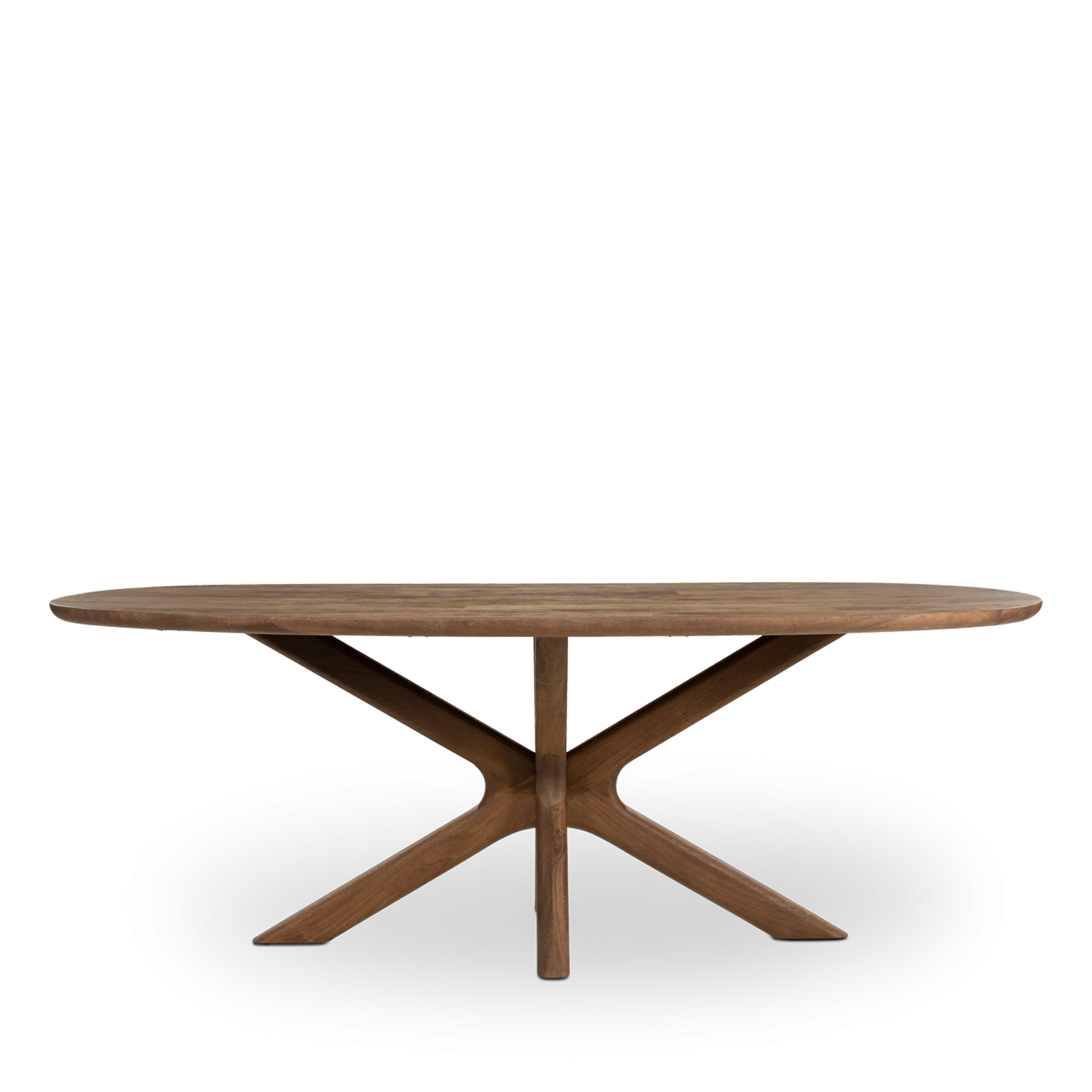Eettafel (210x110cm) Tycho - Lichtbruin