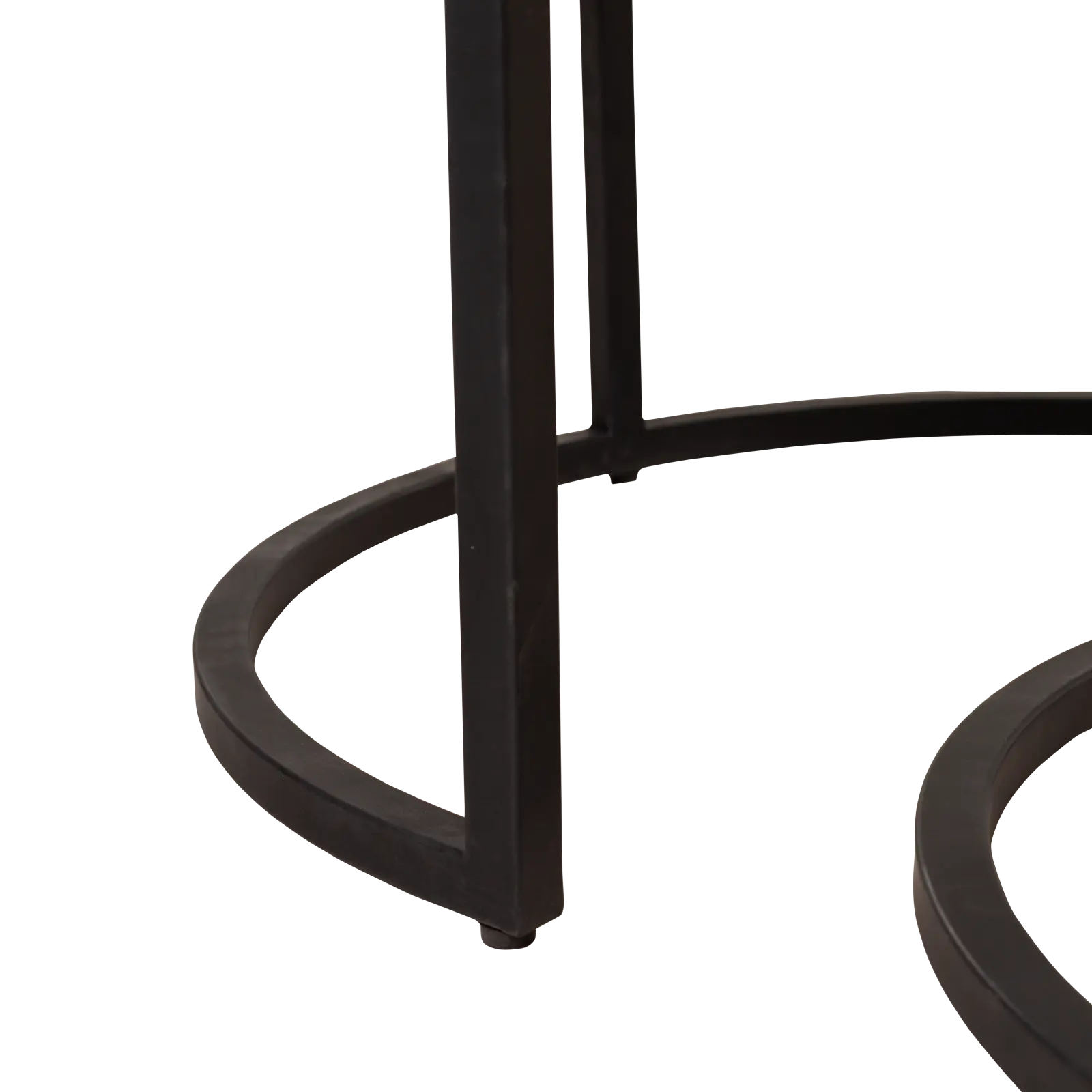 Salontafel set van 3 Avola - rond 65/55/40 cm - Travertine Naturel
