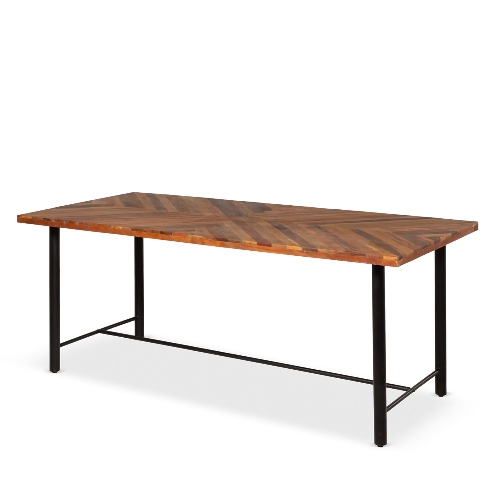Eettafel Kandari - rechthoekig 200x90 cm - Acaciahout Bruin - sale