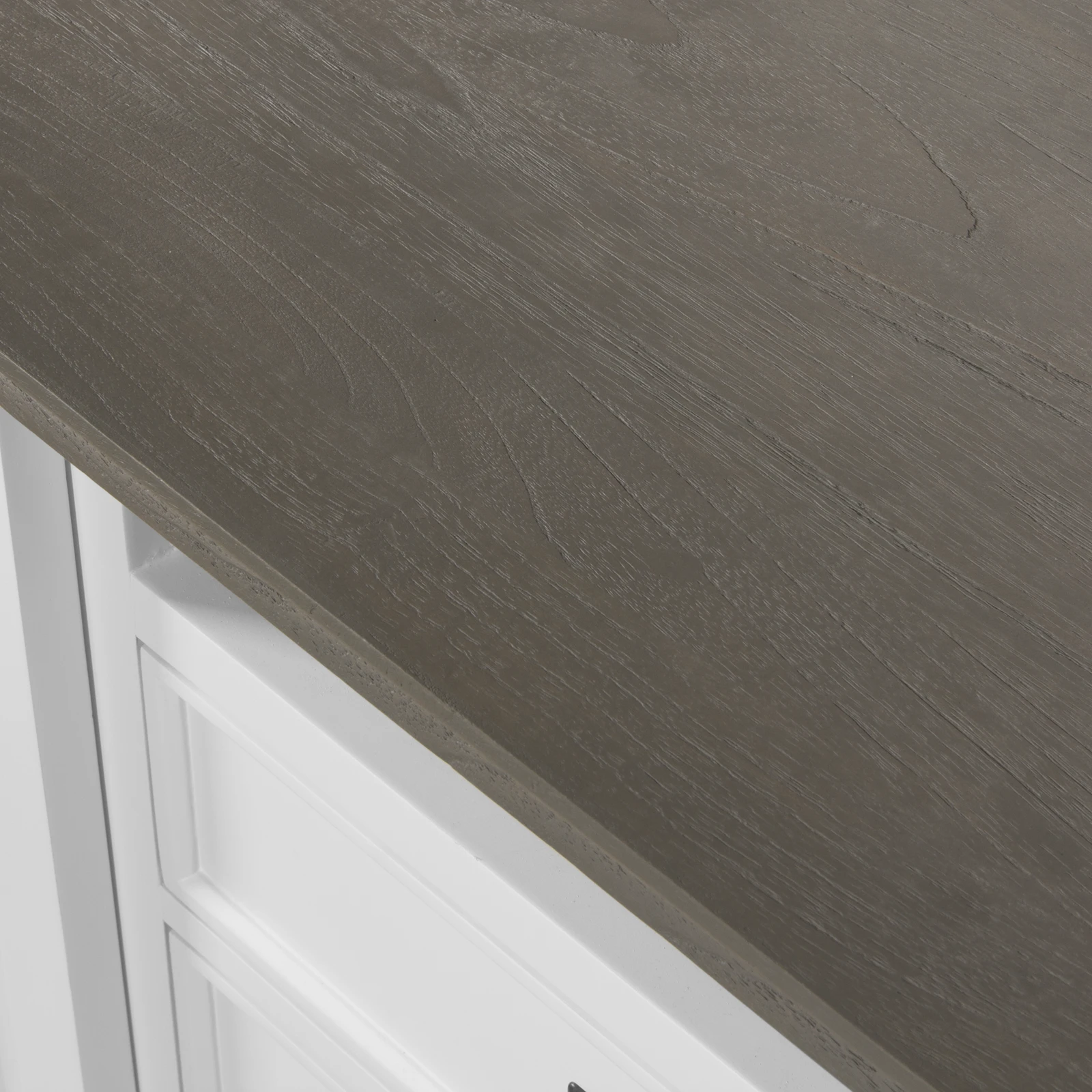 Tv meubel (240cm) Riverwoods - ClearWhite/Rustic Grey