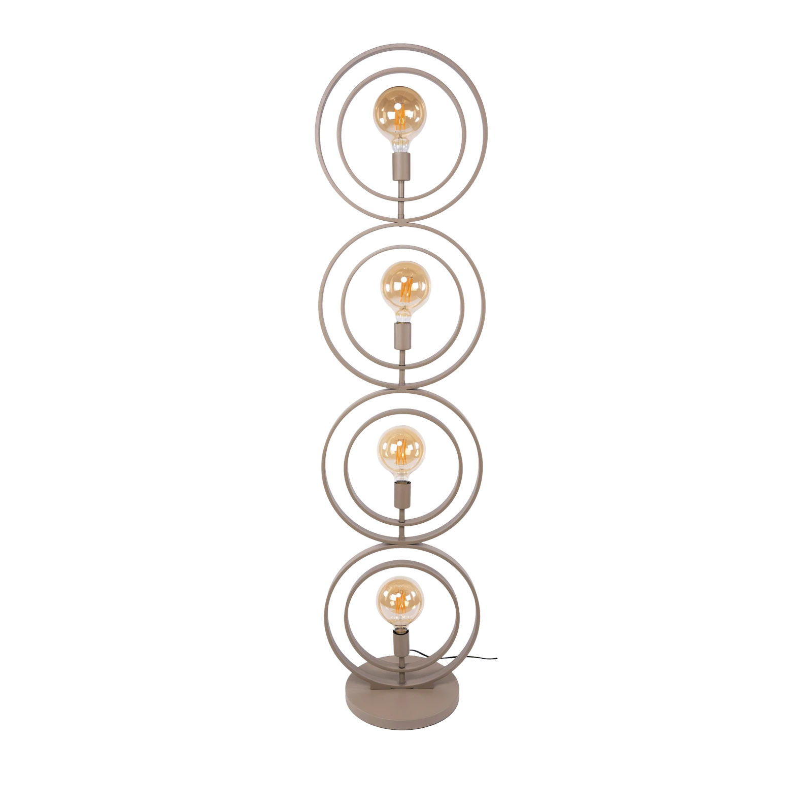 Vloerlamp Turn Around XL (4 lichts) - Beige