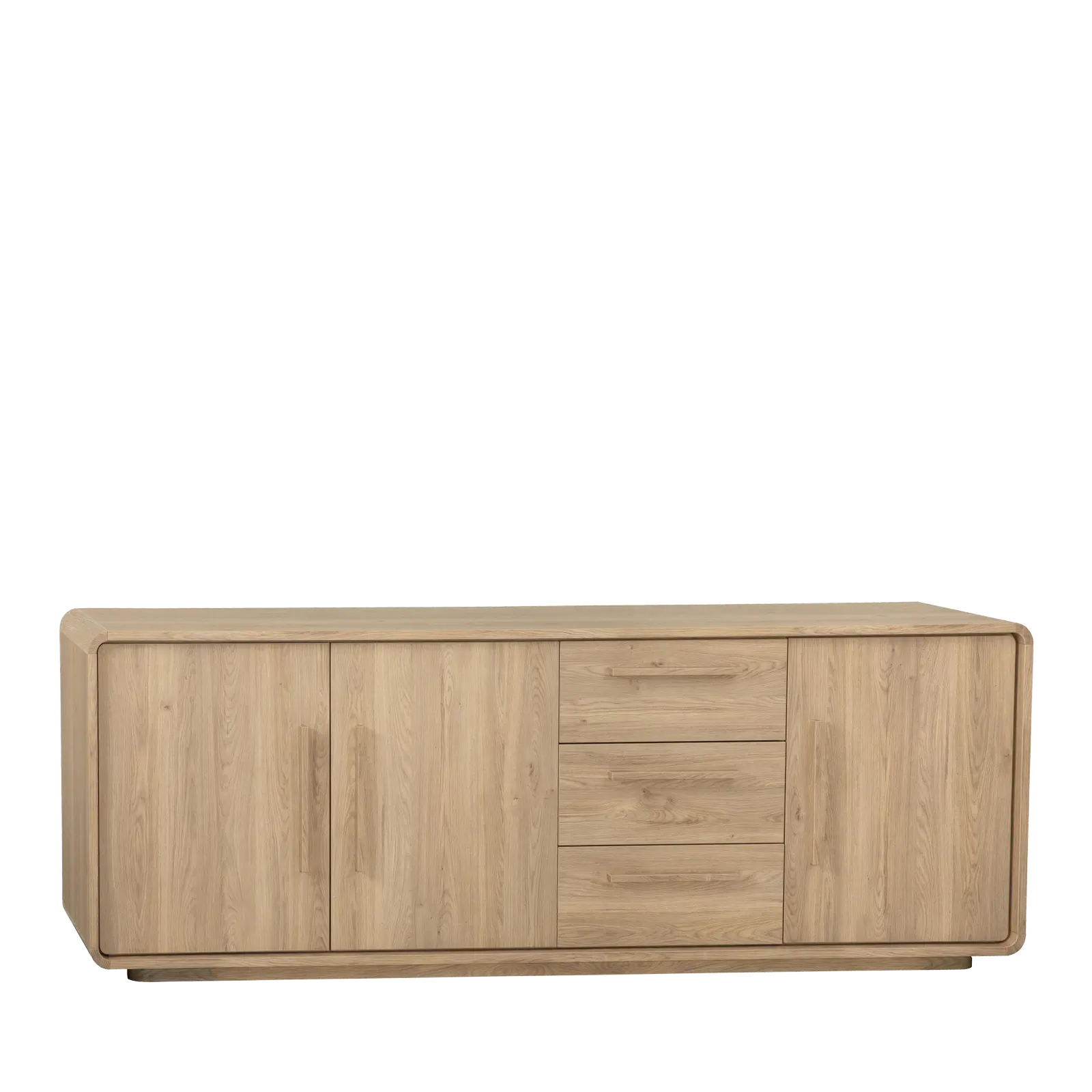 Dressoir Serenata - 239 cm - Lamulux Old Oak - 3 deuren, 3 laden