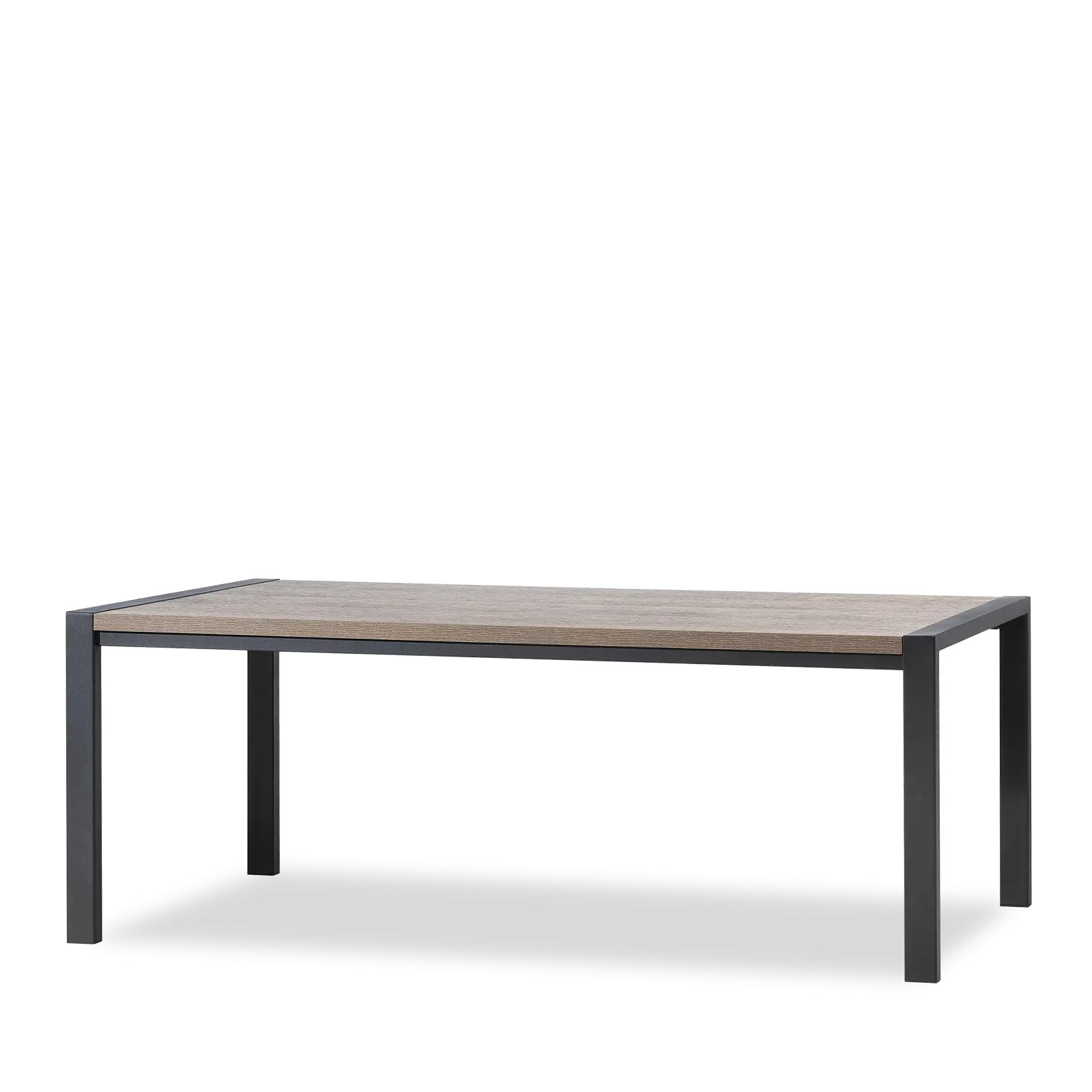 Eettafel Wisconsin - rechthoekig 160x90 cm - Lamulux Mokka