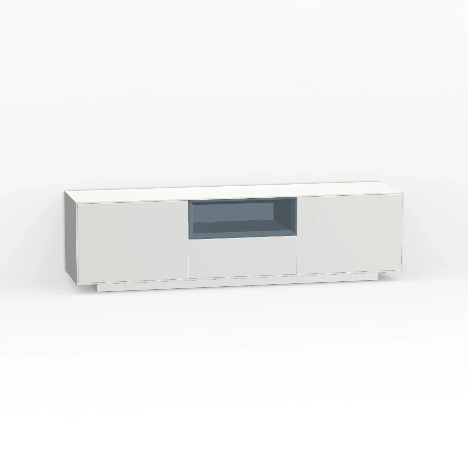 TV Meubel Signal White 160cm Plint