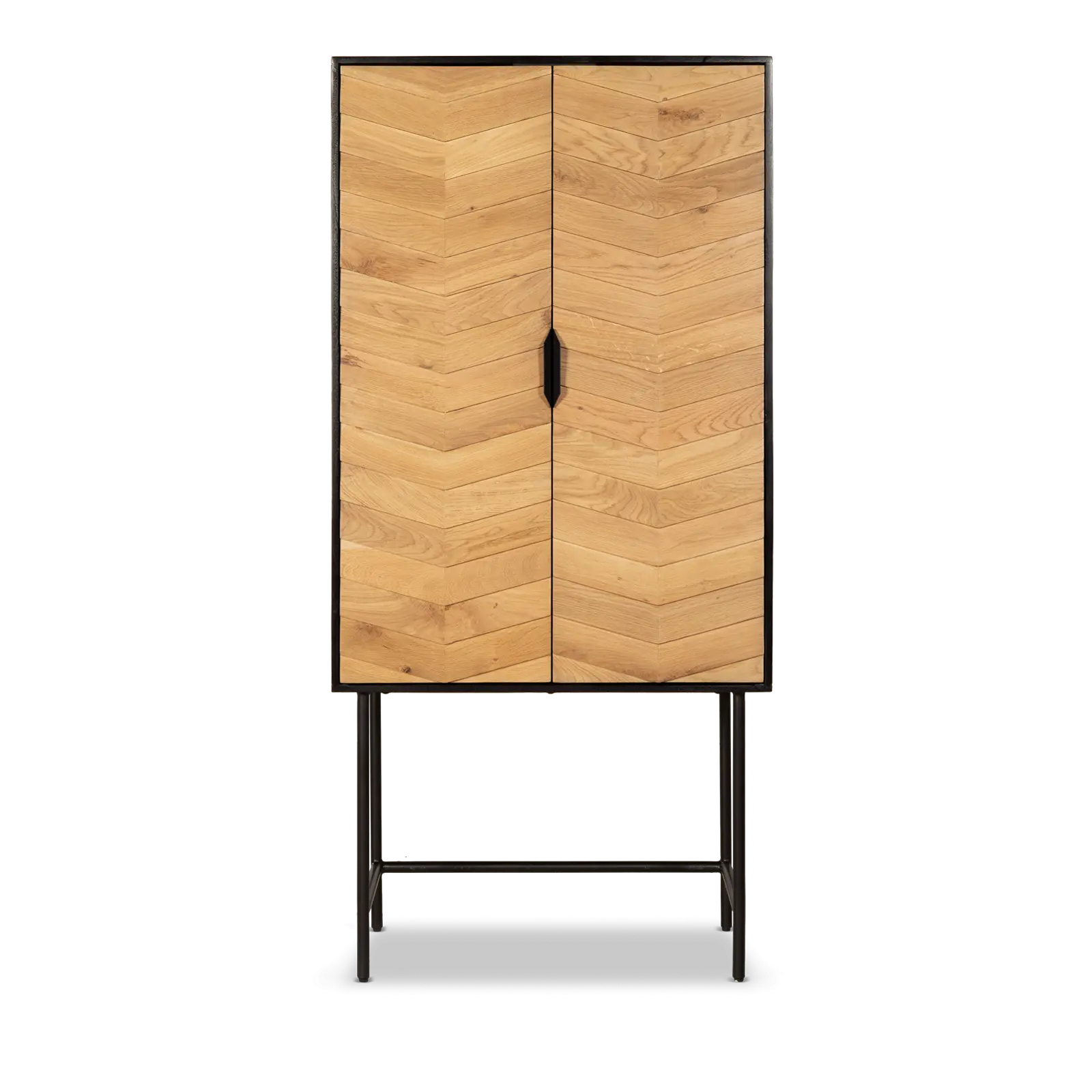 Opbergkast Verona - 90 cm - 2 deuren - combinatie Eiken/Mango - sale