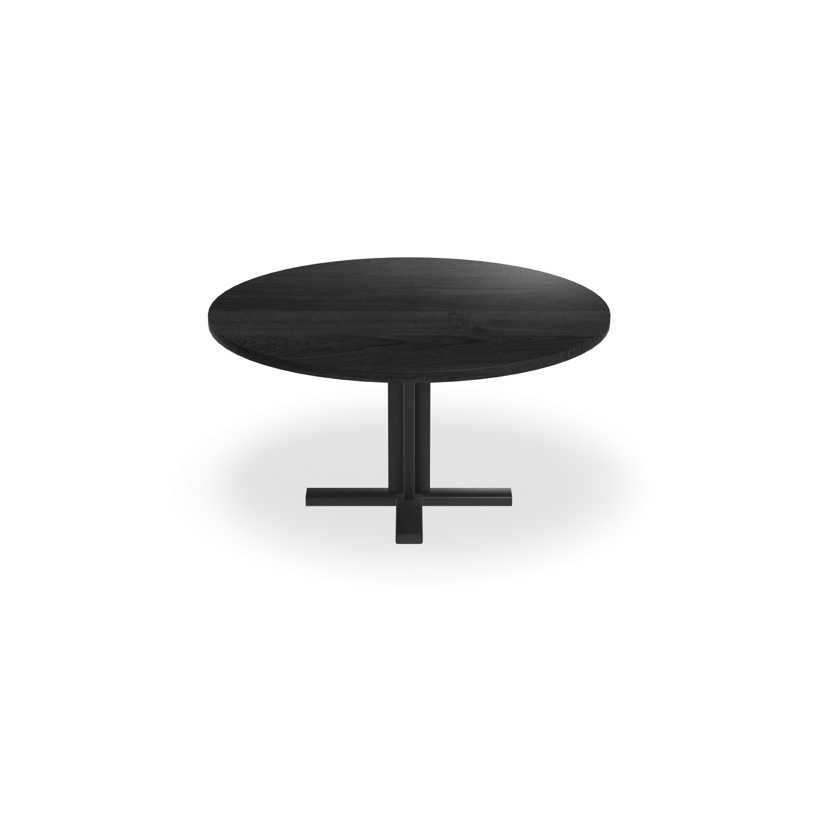 Eettafel Kolos - Rond Eiken Black Sky (150cm)