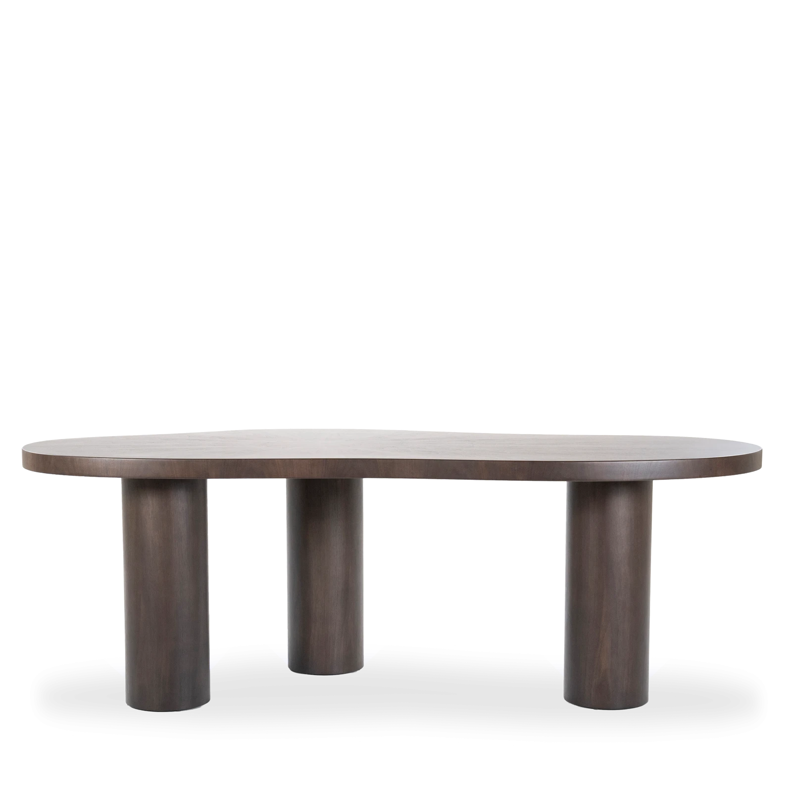 Eettafel (215x110cm) Bobbie - Donkerbruin