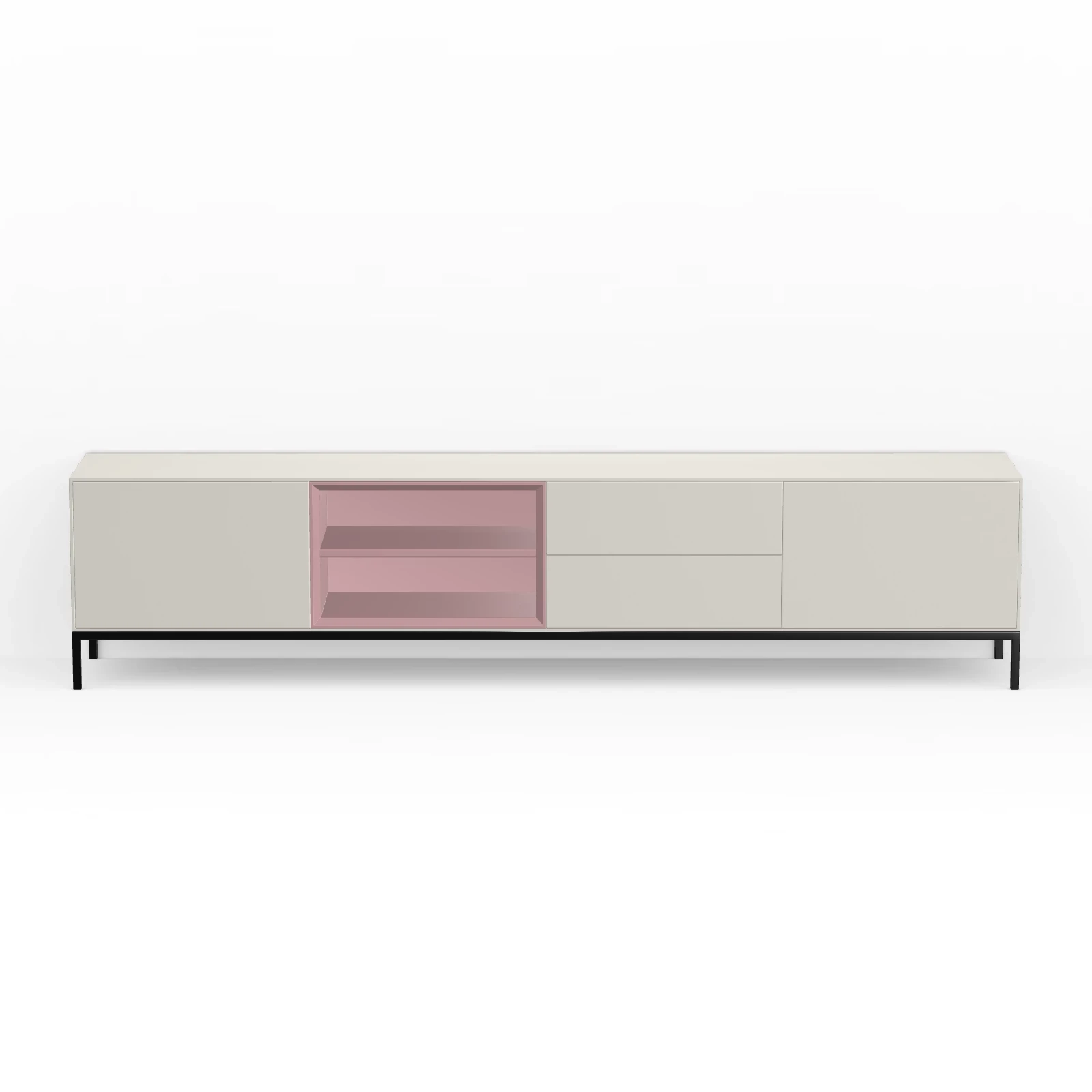 TV Meubel Pepper White 240cm Poot