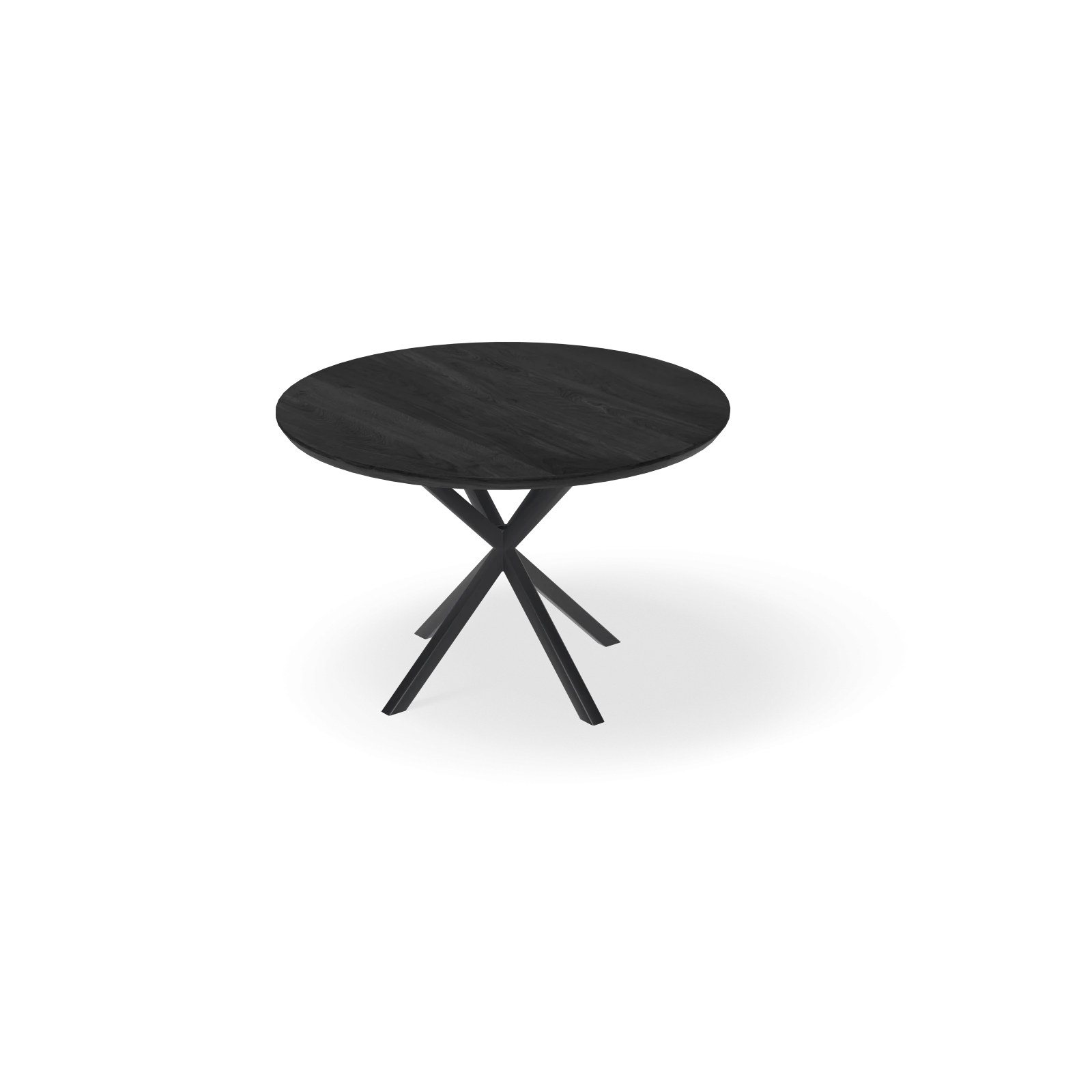 Eettafel North - Rond Eiken Black Sky (120cm)