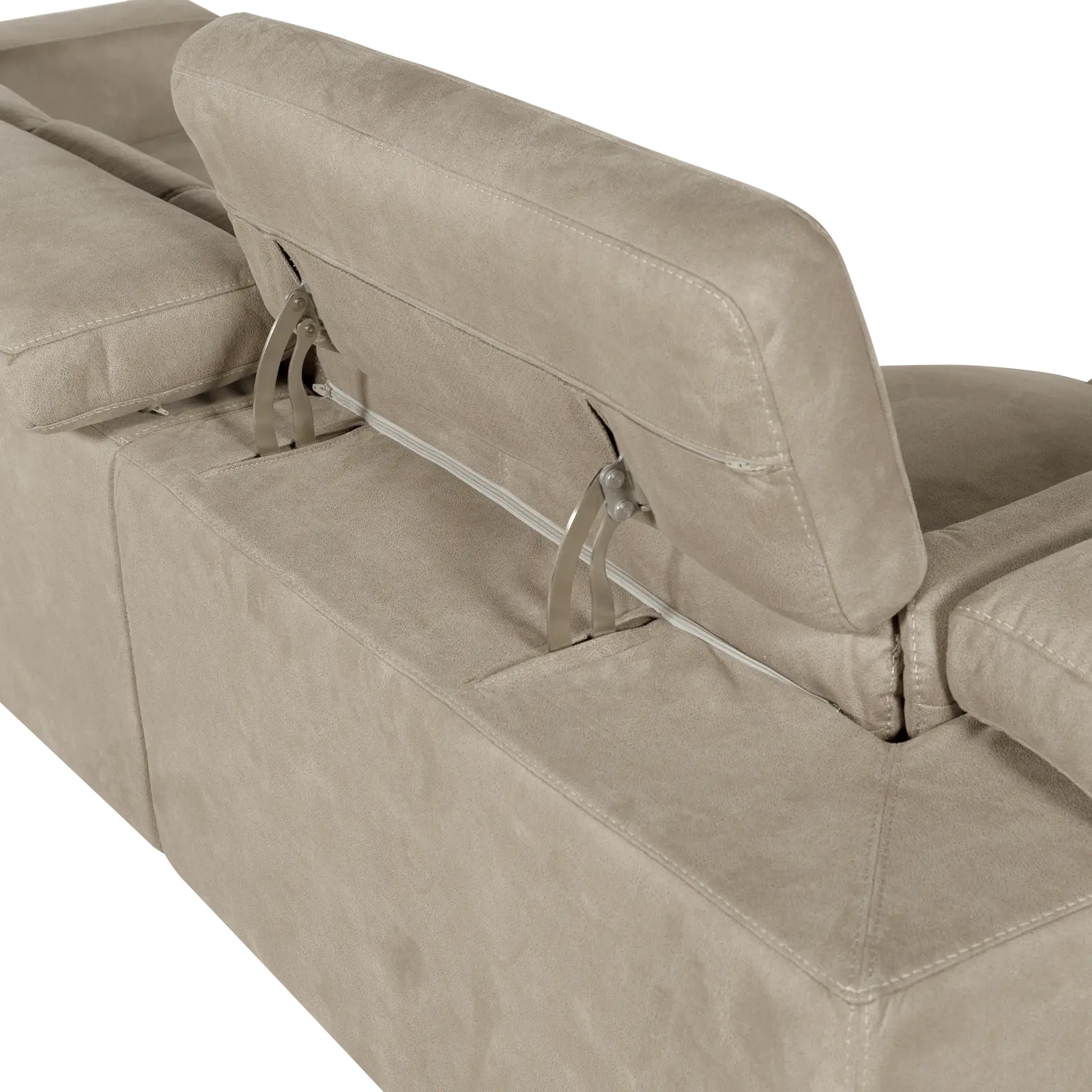 DuneDesign Opvouwbare zitbank 76x38x38cm zitkist incl. scheidingswand