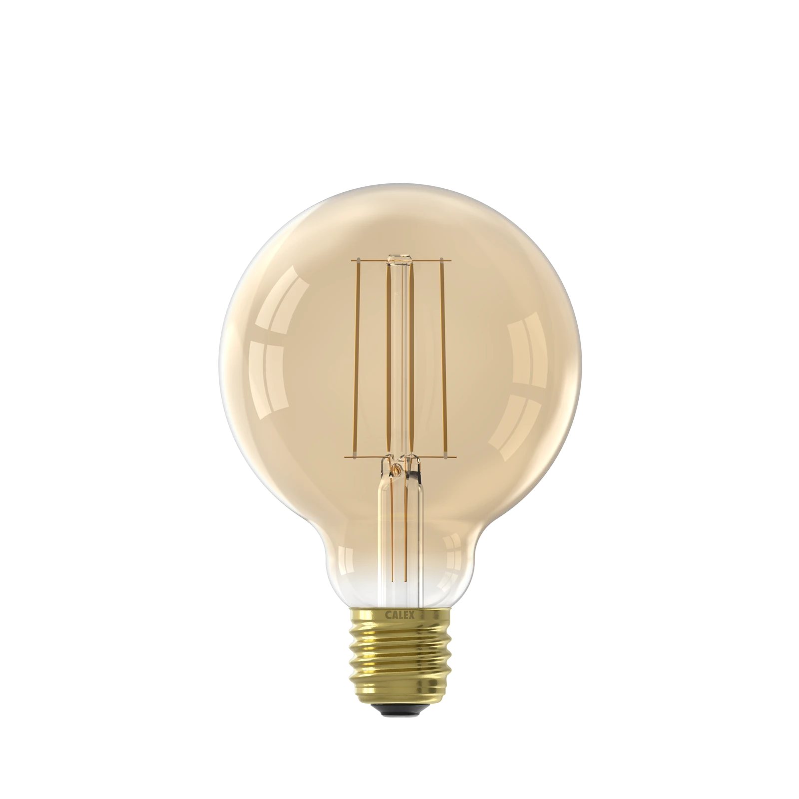 Lichtbron Globe (140x95mm) goud E27
