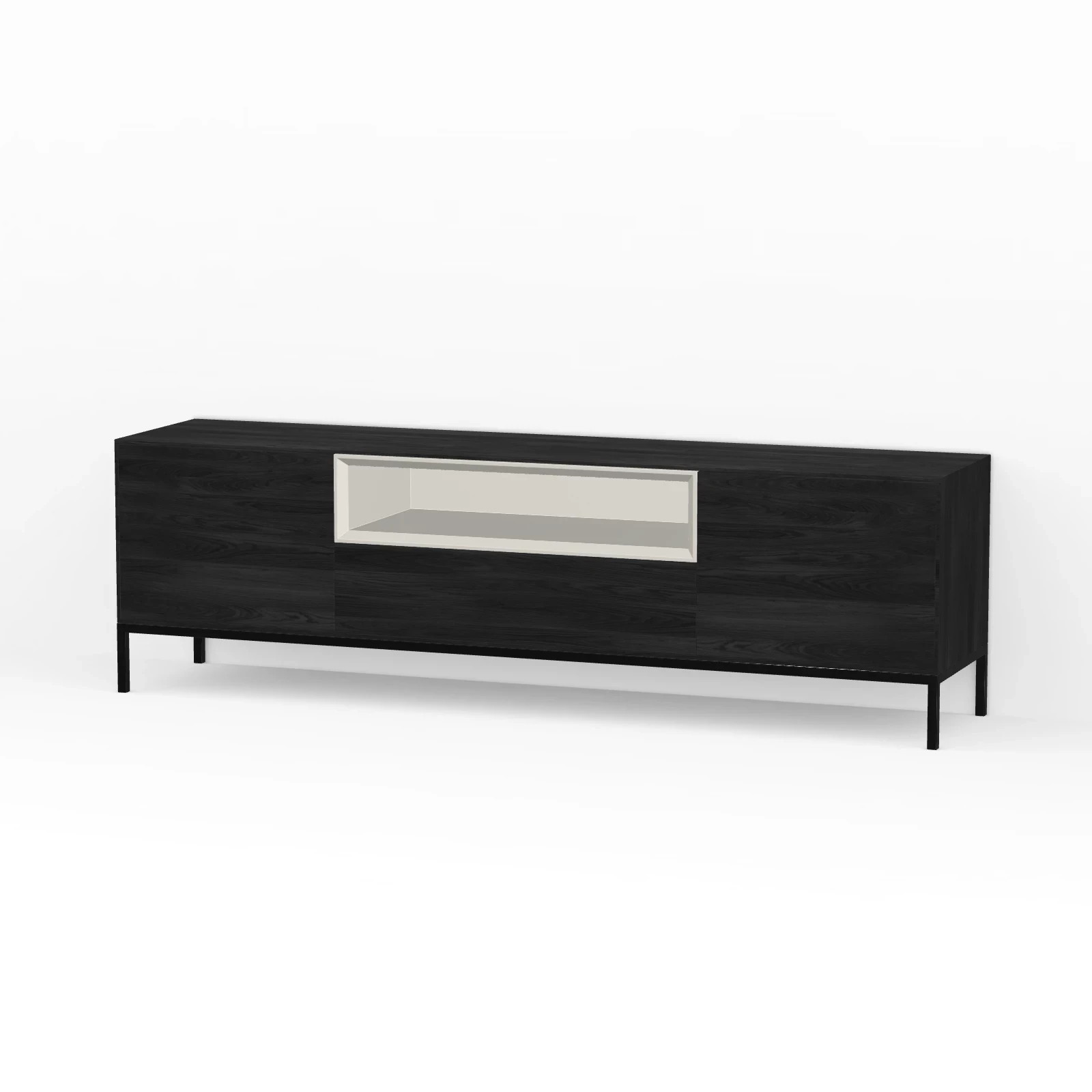 TV Meubel Black Sky 180cm Poot