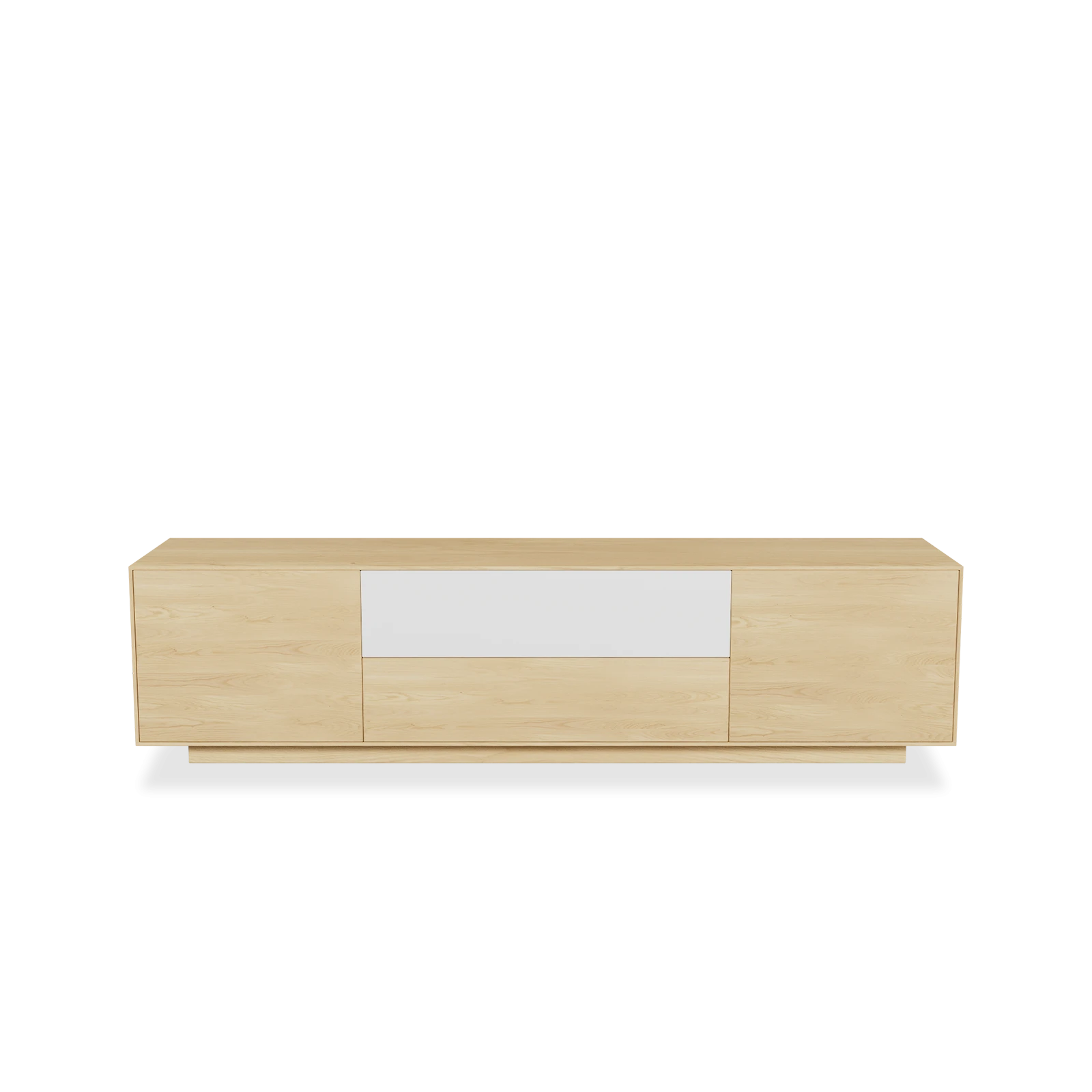 TV Meubel Nature White 180cm Plint