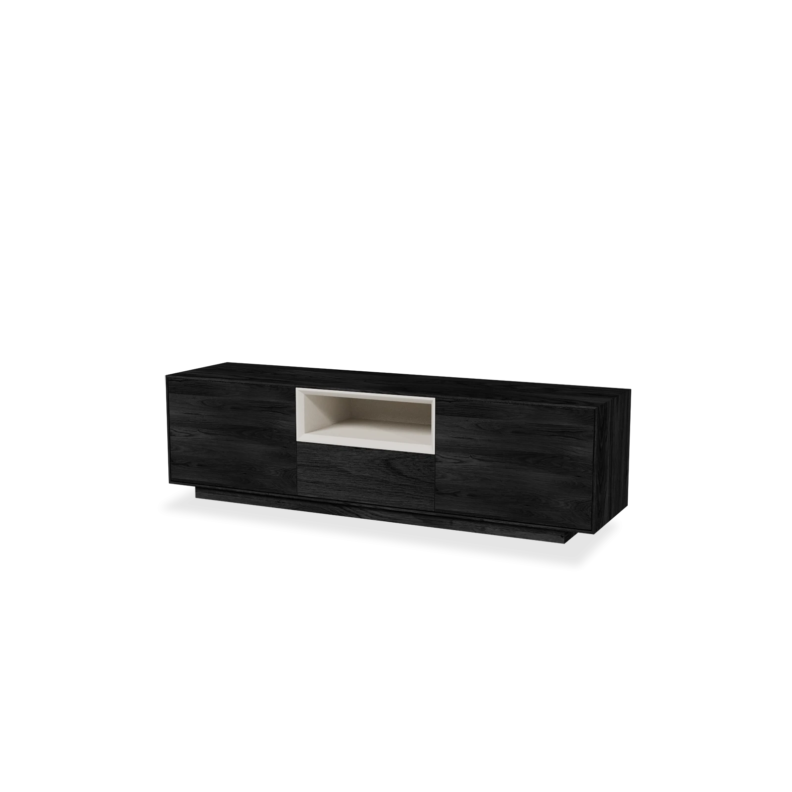 TV Meubel Black Sky 160cm Plint