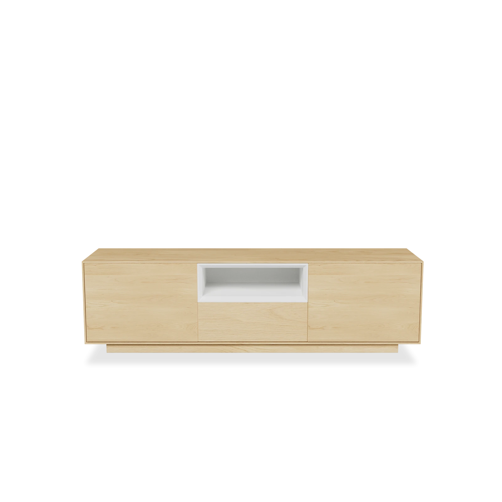 TV Meubel Nature White 160cm Plint
