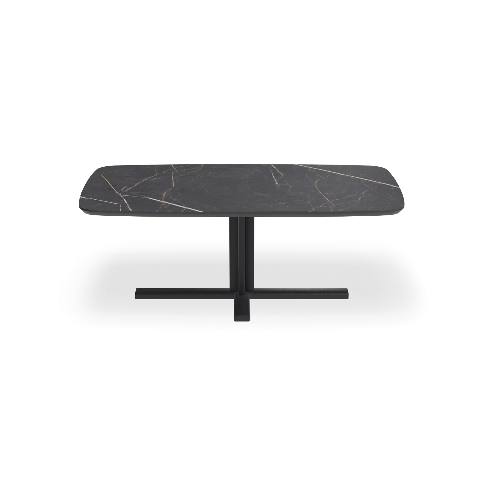 Eettafel Kolos - Deens Ovaal HPL Marmerlook (200x105cm)