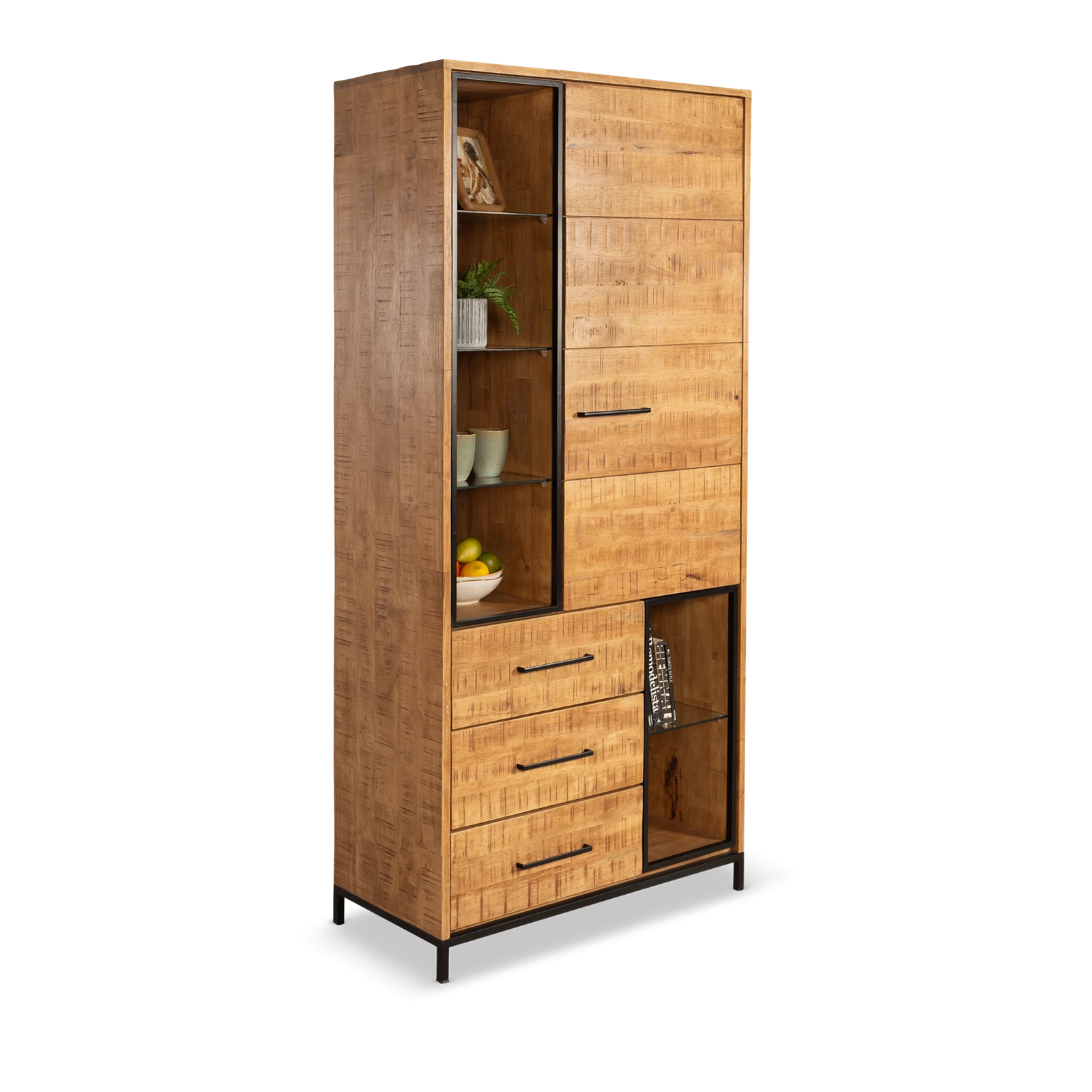 Opbergkast (vakken) Panama - Warm Brown