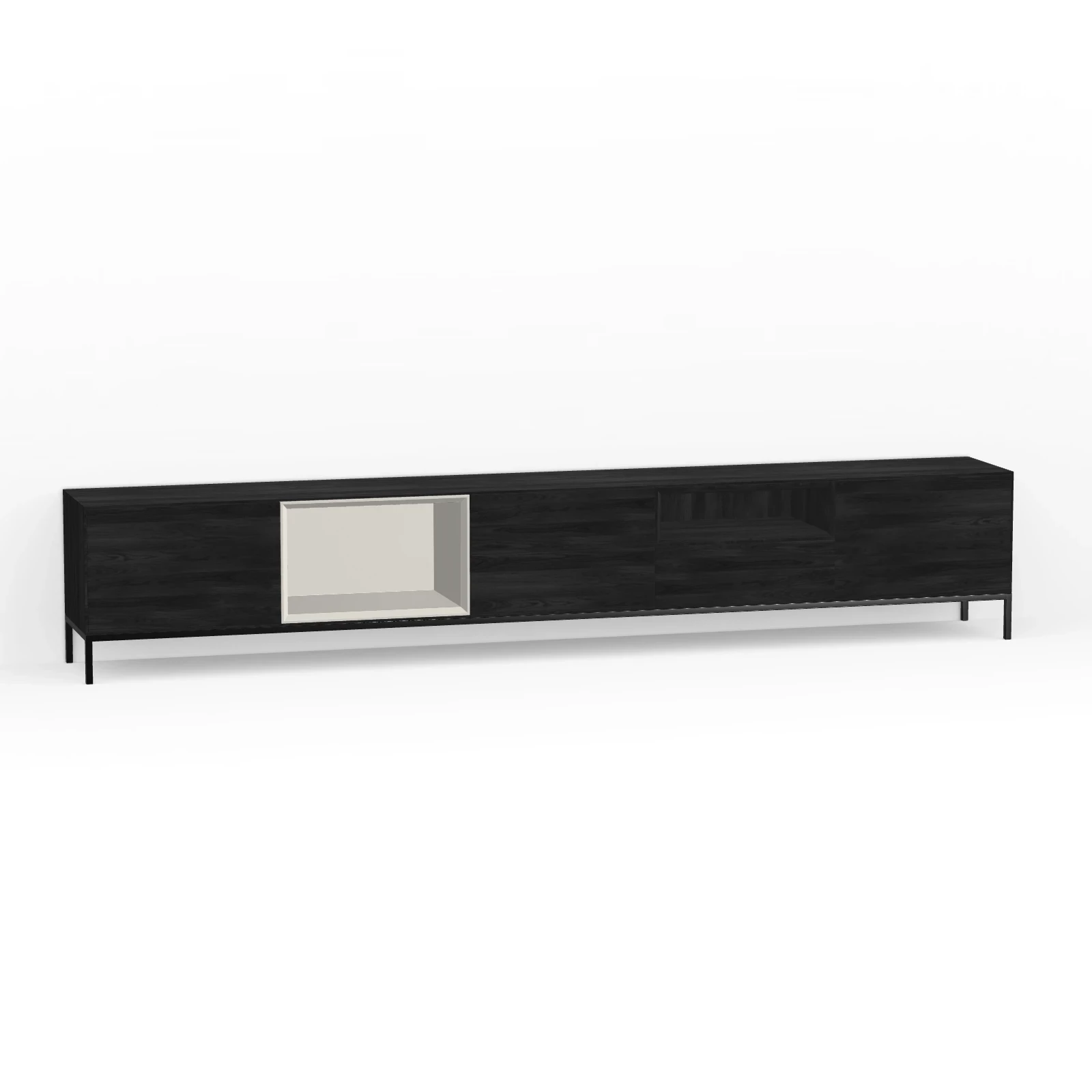TV Meubel Black Sky 300cm Poot