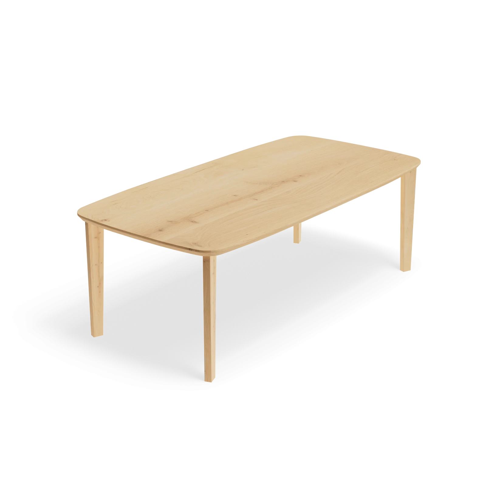 Eettafel Xavi - Deens Ovaal Nature White (220x110cm)