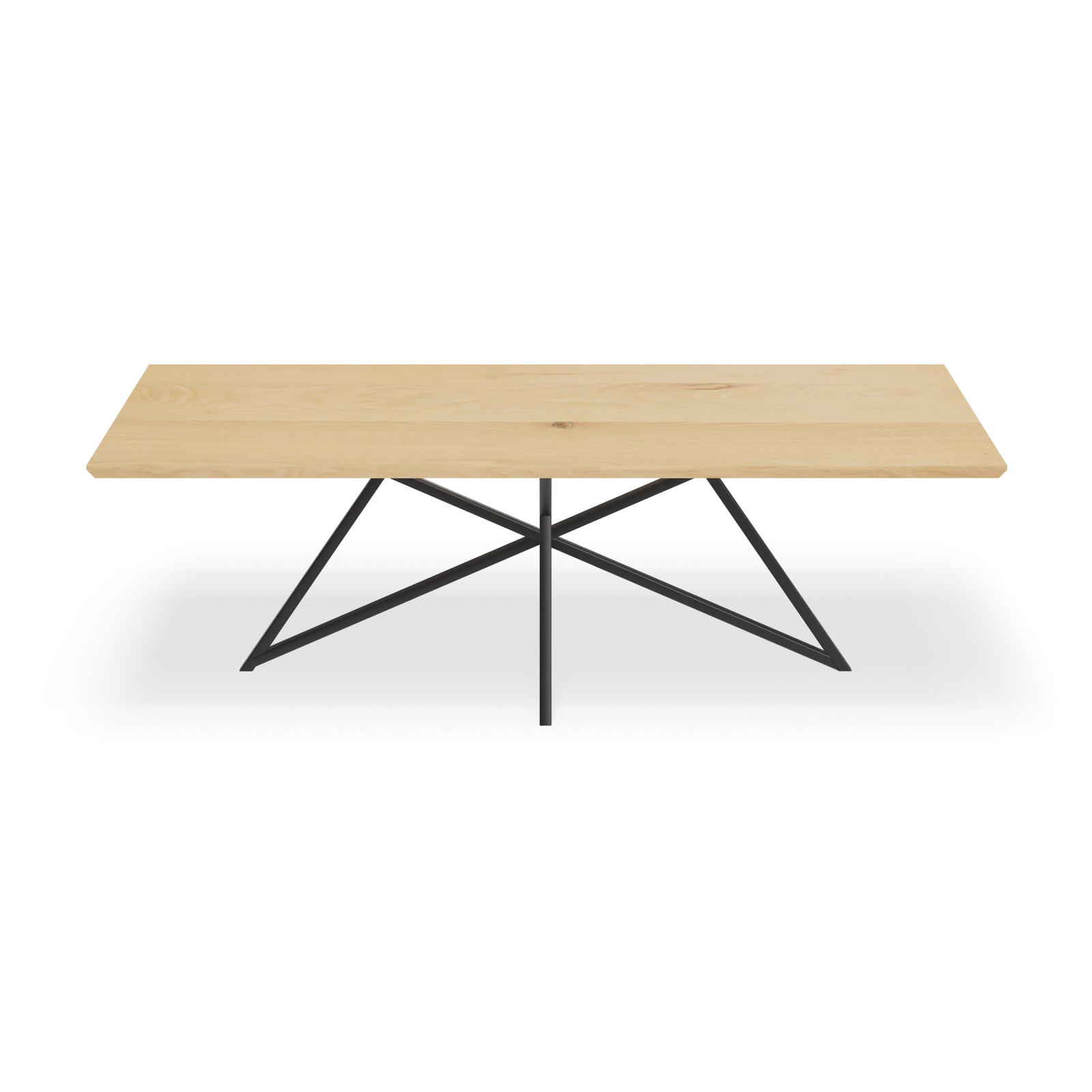 Eettafel Crosse - Rechthoek Nature White (240x100cm)
