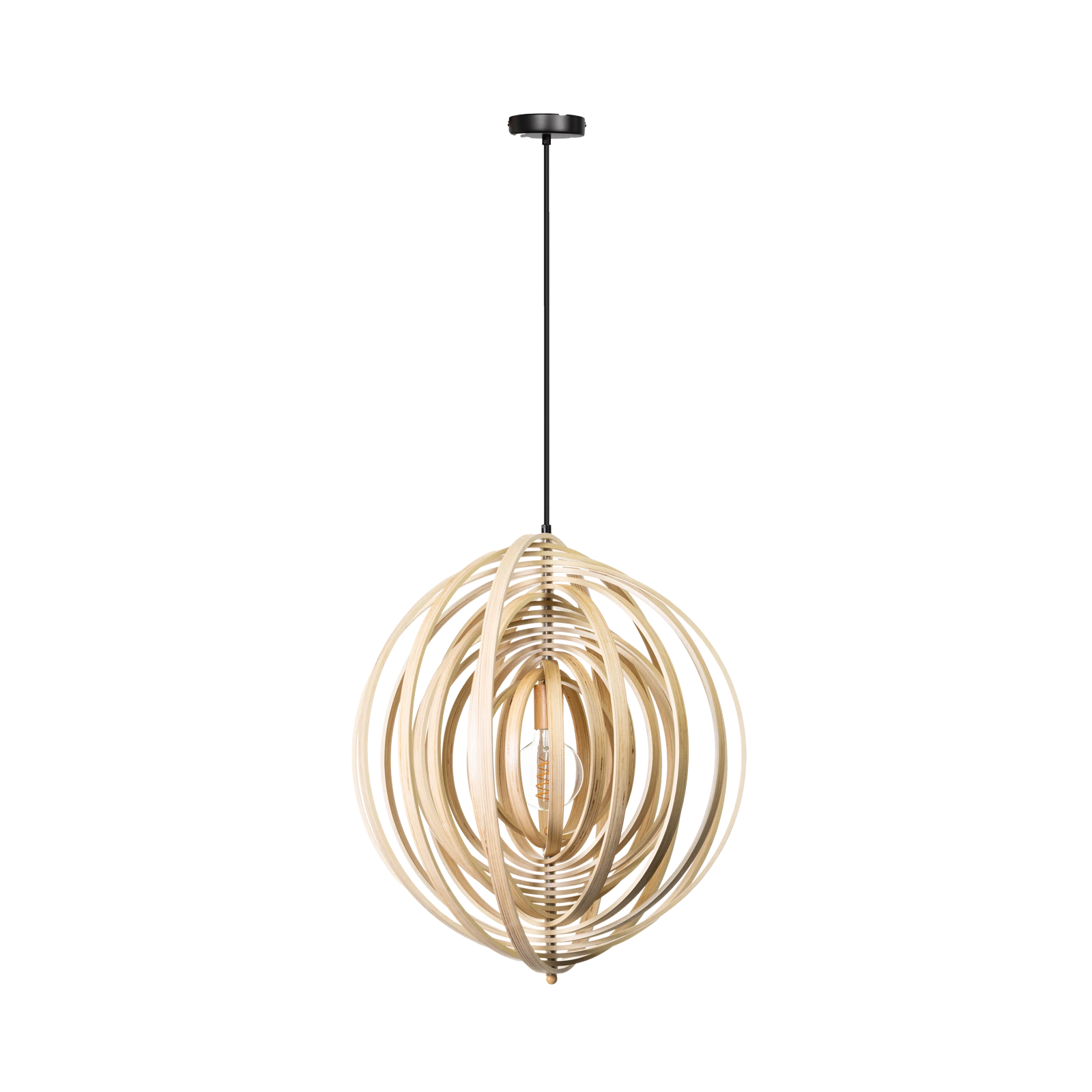 Hanglamp Woody (59cm) naturel