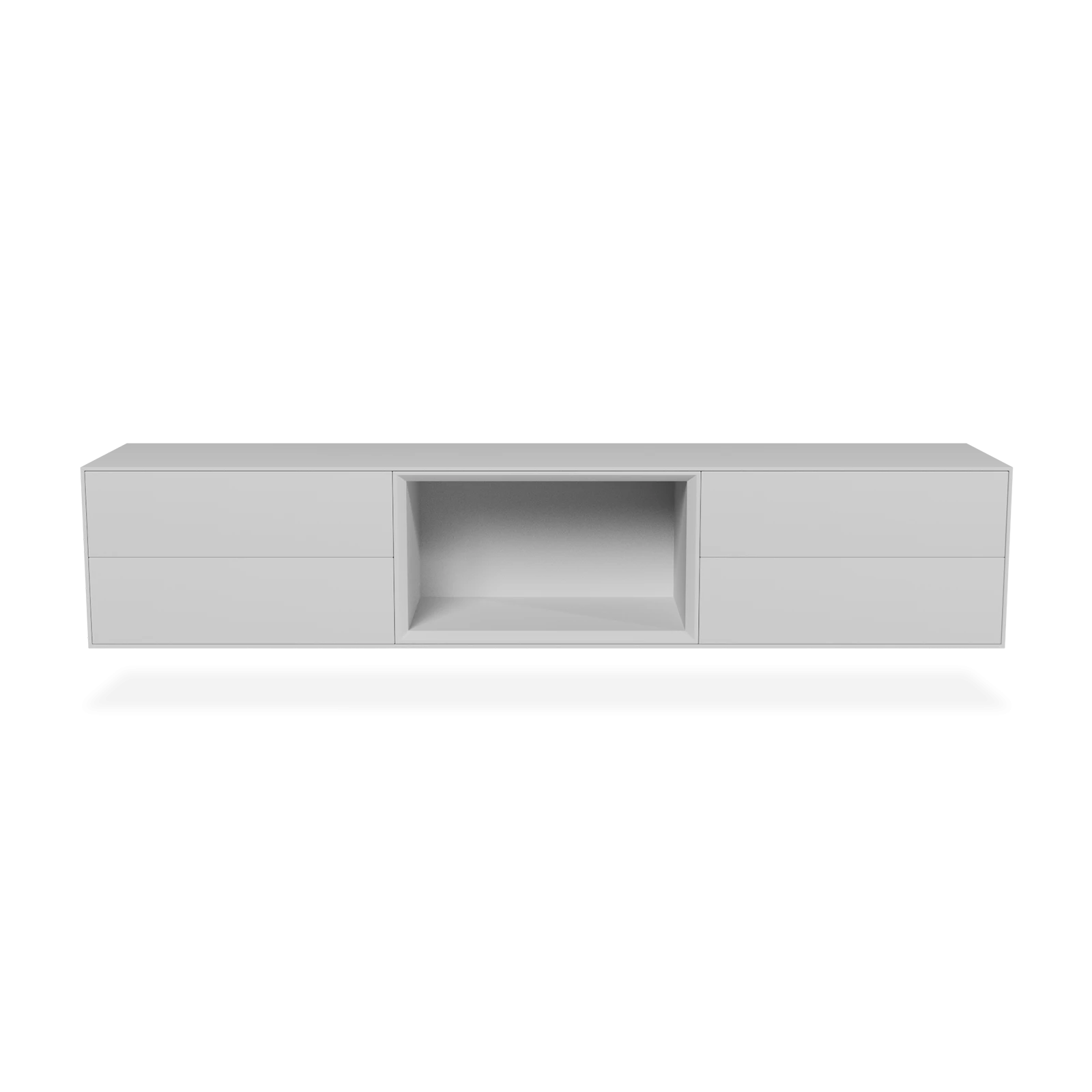 TV Meubel Tele Grey 200cm Zwevend