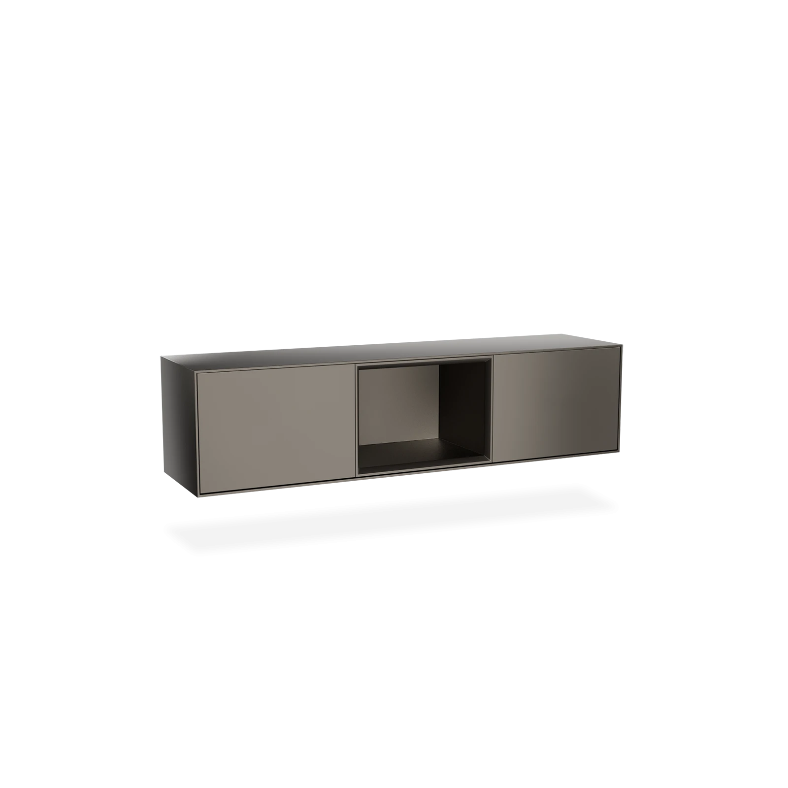 TV Meubel Pearl Mouse Grey 160cm Zwevend