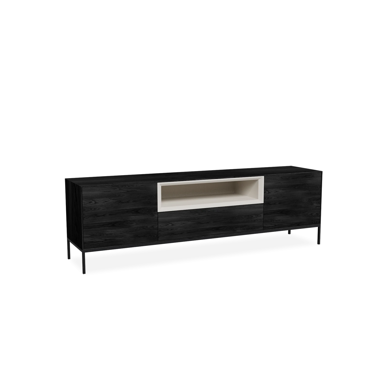 TV Meubel Black Sky 180cm Poot