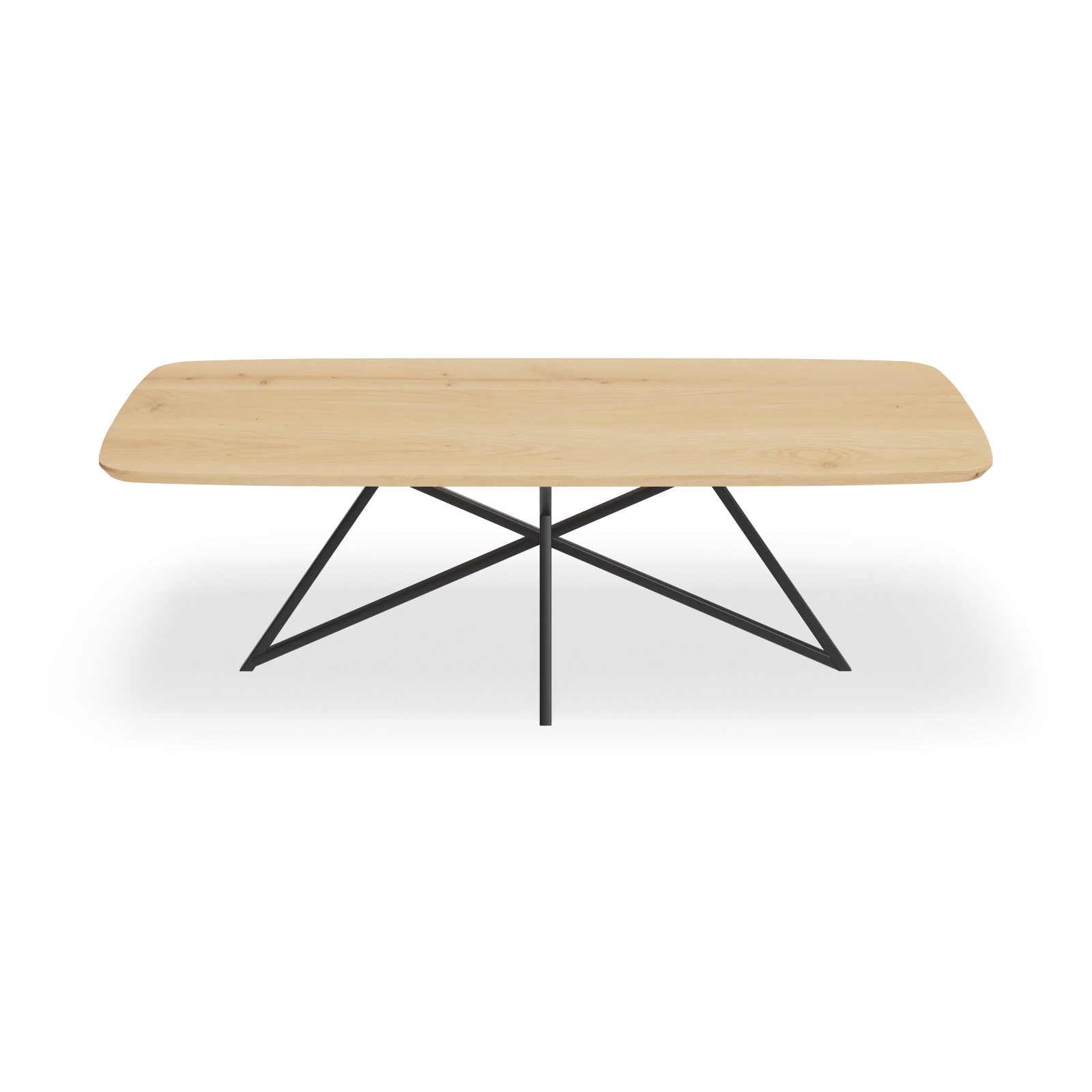 Eettafel Crosse - Deens Ovaal Nature White (240x115cm)
