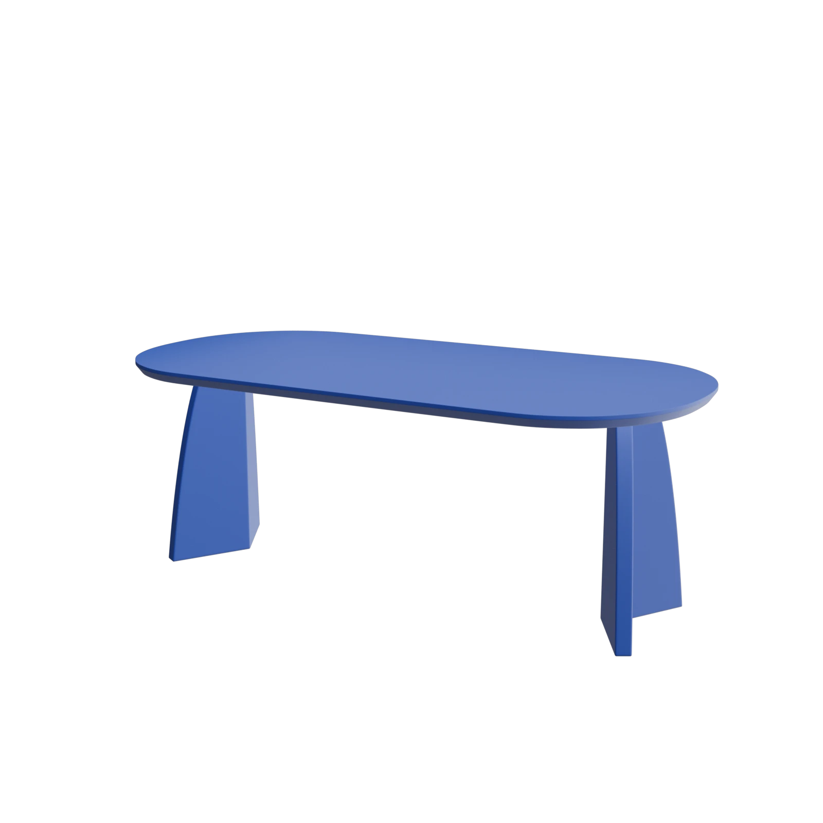 Eettafel Niwa - Halve Cirkel Royal Sapphire (220x100cm)