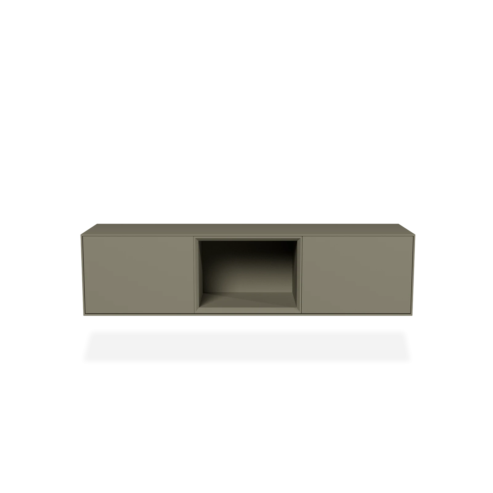 TV Meubel Moss Grey 160cm Zwevend