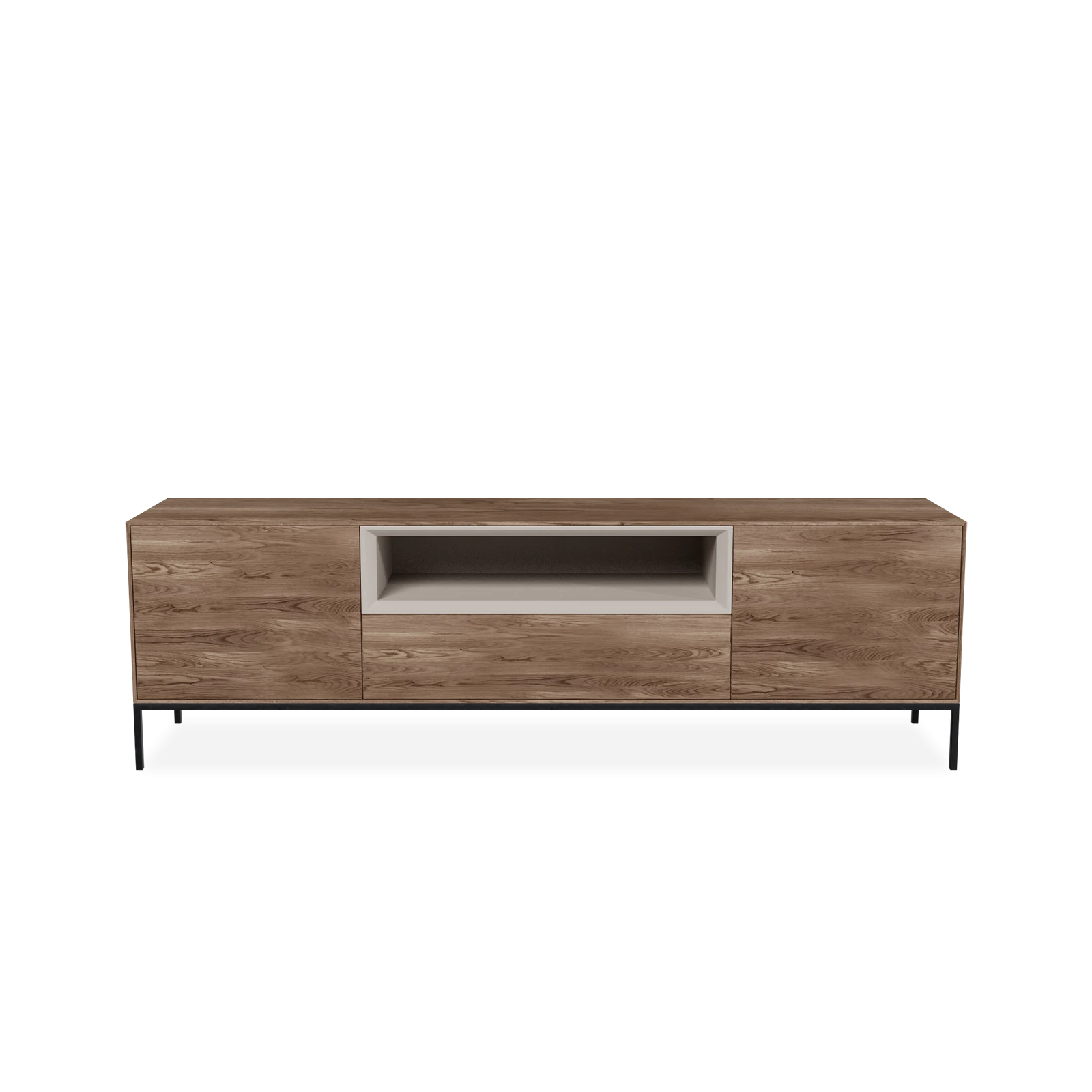 TV Meubel Kiezel 180cm Poot