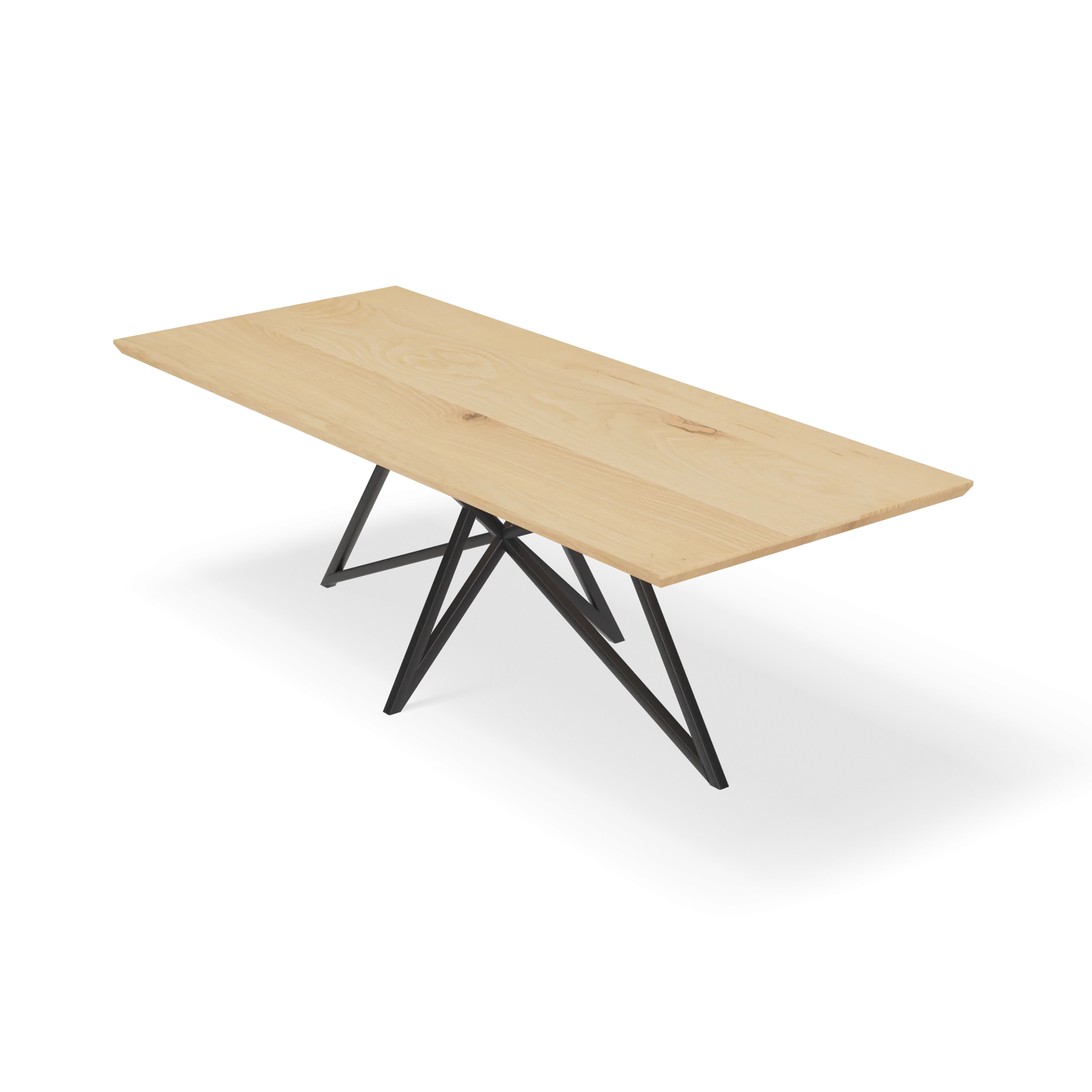 Eettafel Crosse - Rechthoek Nature White (240x100cm)