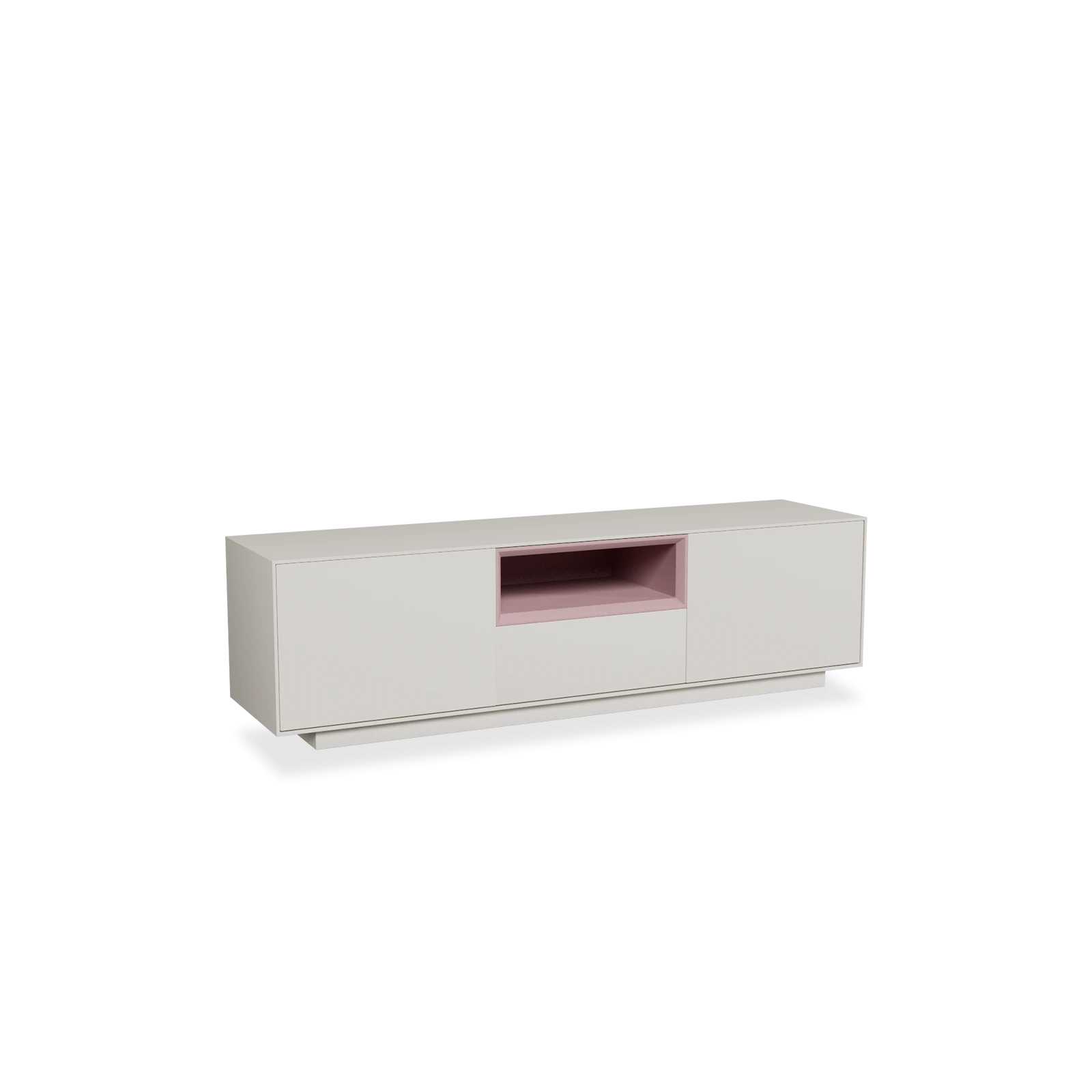 TV Meubel Pepper White 160cm Plint