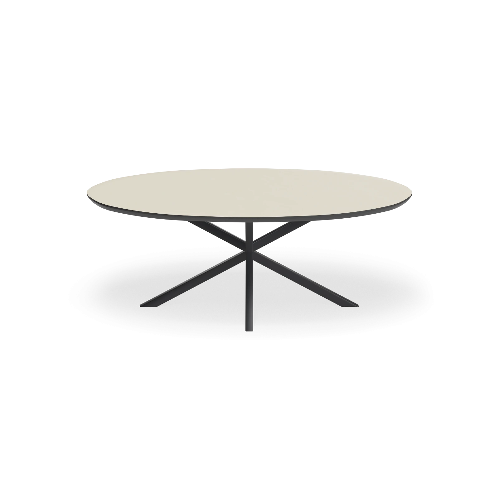 Eettafel North - HPL Stone Beige (200x105cm)