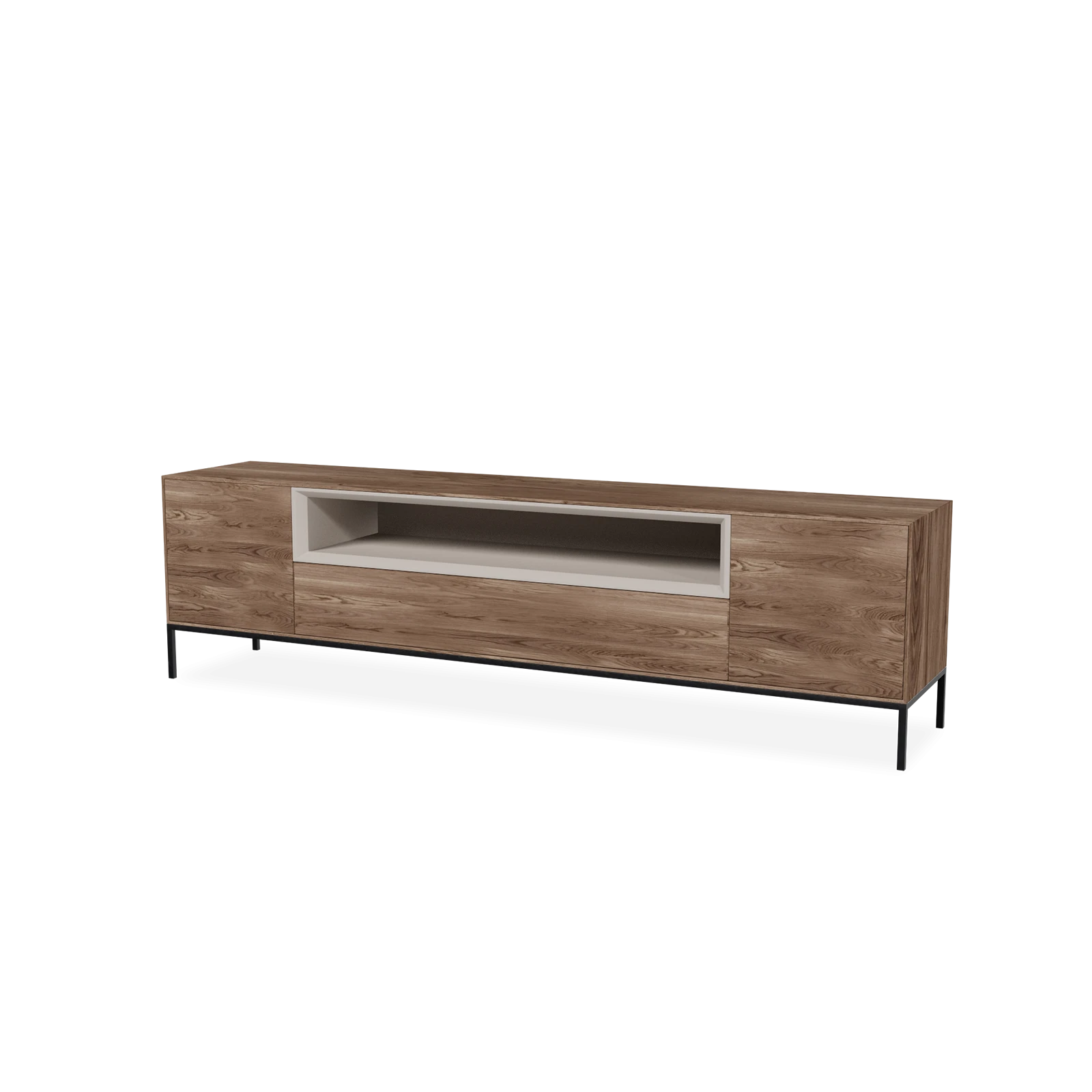 TV Meubel Kiezel 200cm Poot