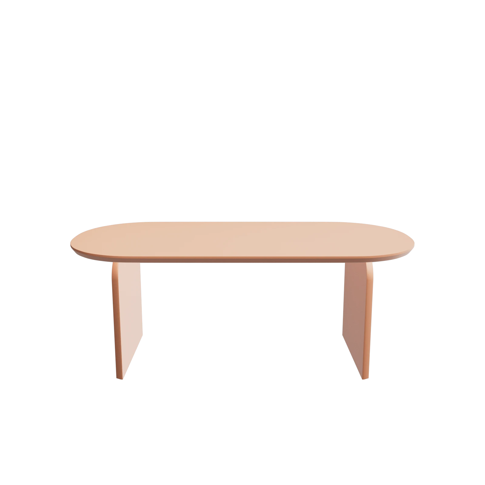 Eettafel Gate - Halve Cirkel Blush Apricot (220x100cm)