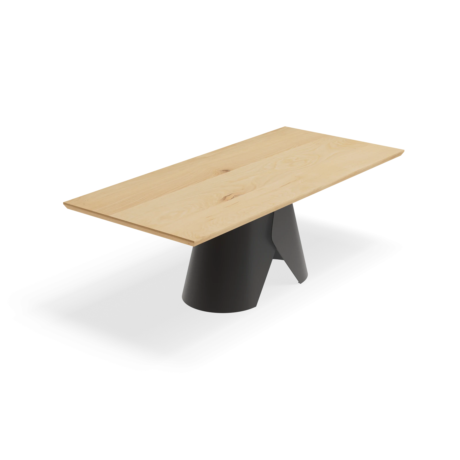 Eettafel Folded - Rechthoek Nature White (220x100cm)